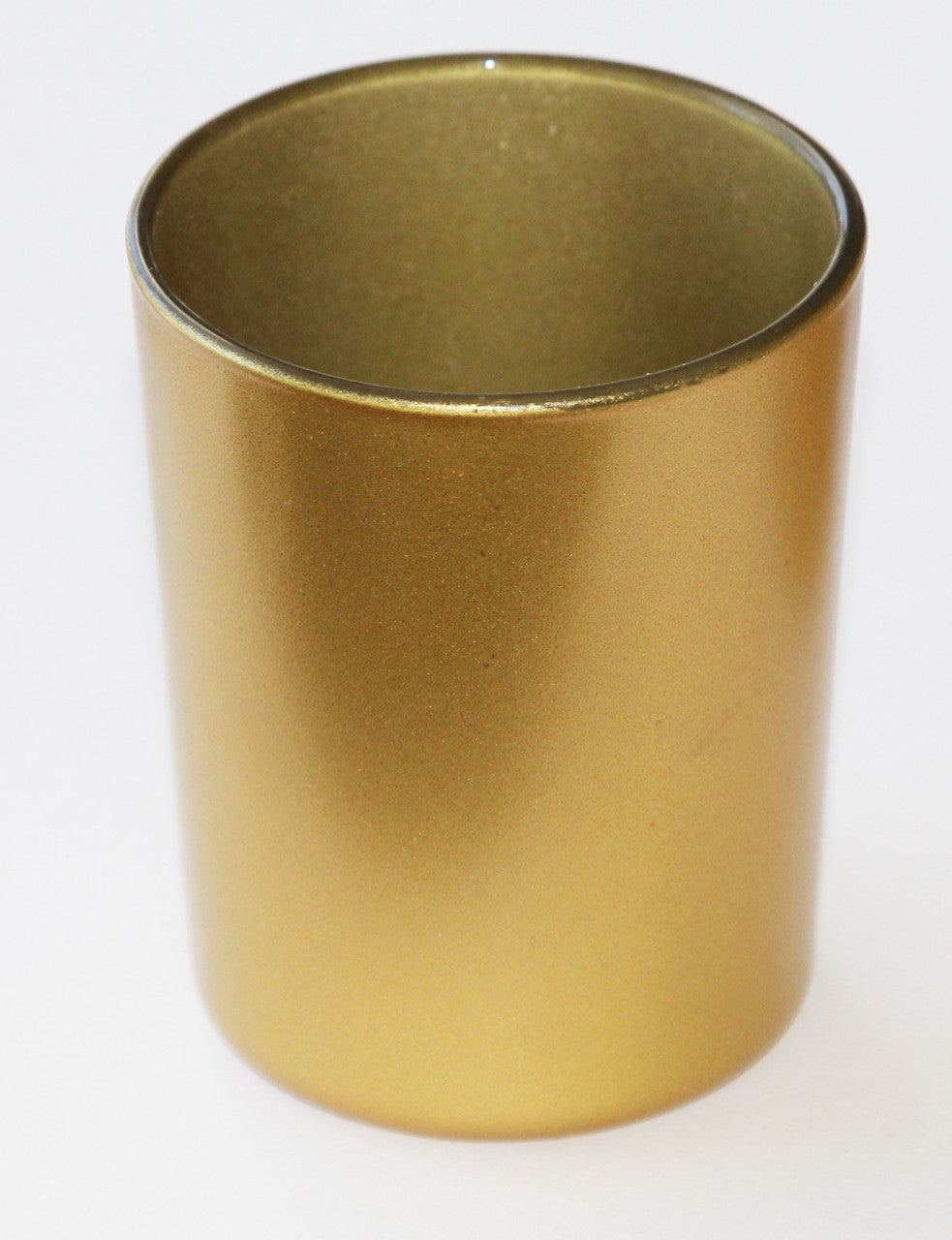 10 Pack Matt Gold Glass Votive Candle Holders - Elegant Table Centerpieces for Christmas, Wedding, Anniversary, Party & Home Decor | Perfect for Dining Tables, Mantels, and Event Receptions