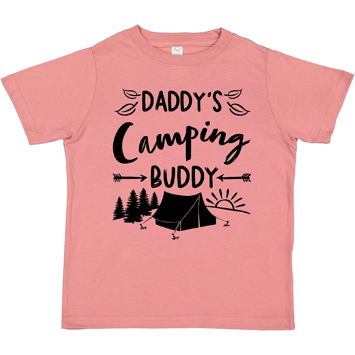 Inktastic Daddy's Camping Buddy Toddler T-Shirt - Cute Father & Son Matching Outfits for Outdoor Adventures & Family Bonding