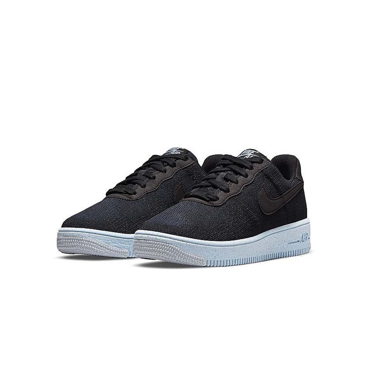 Nike GS Air Force 1 Crater Flyknit Sneakers - Eco-Friendly Basketball Shoes for Women & Girls - Perfect for Casual Wear, Gym & Street Style