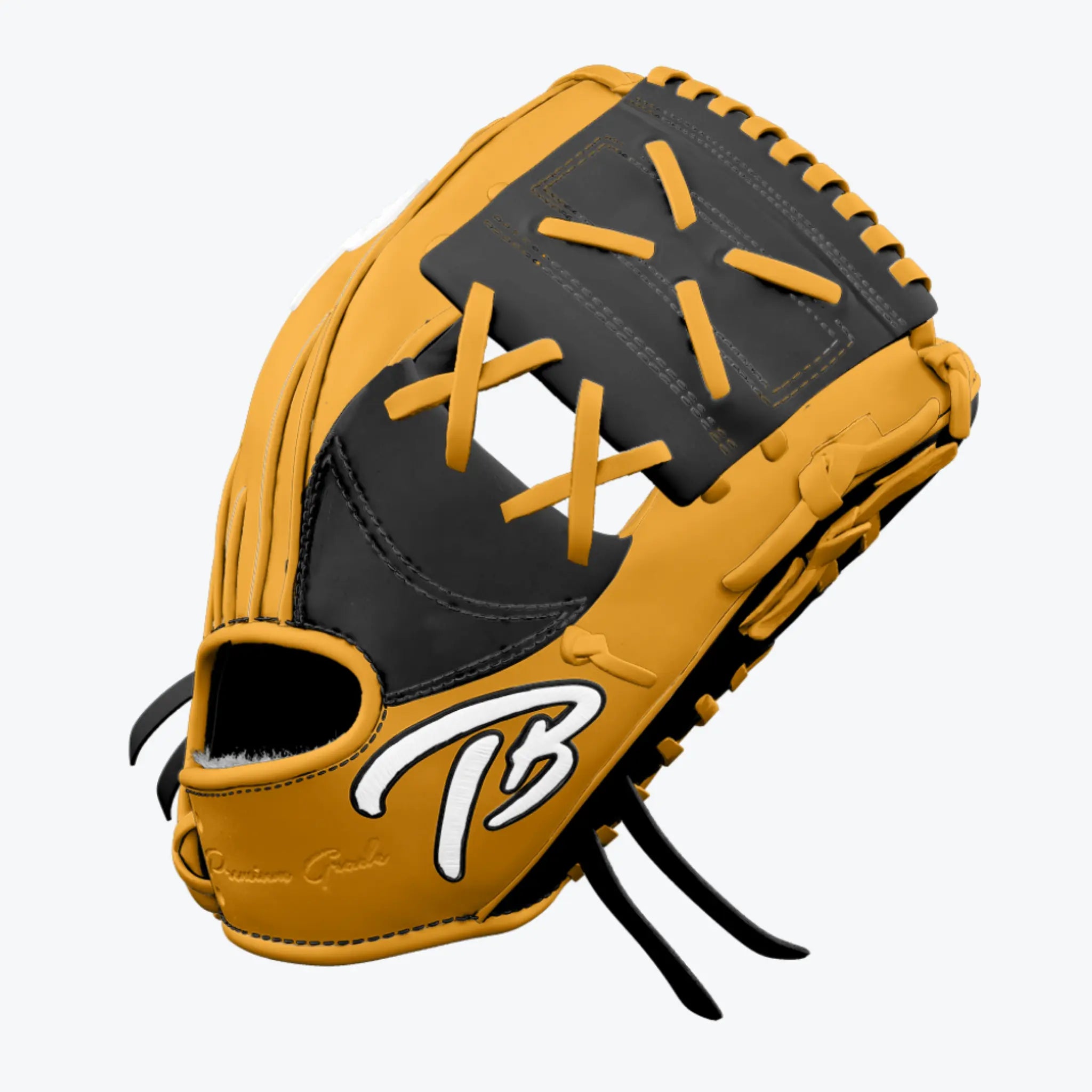 Premium One Piece Baseball Infield Glove - Lightweight & Durable for Training & Games - Perfect for Youth & Adult Players