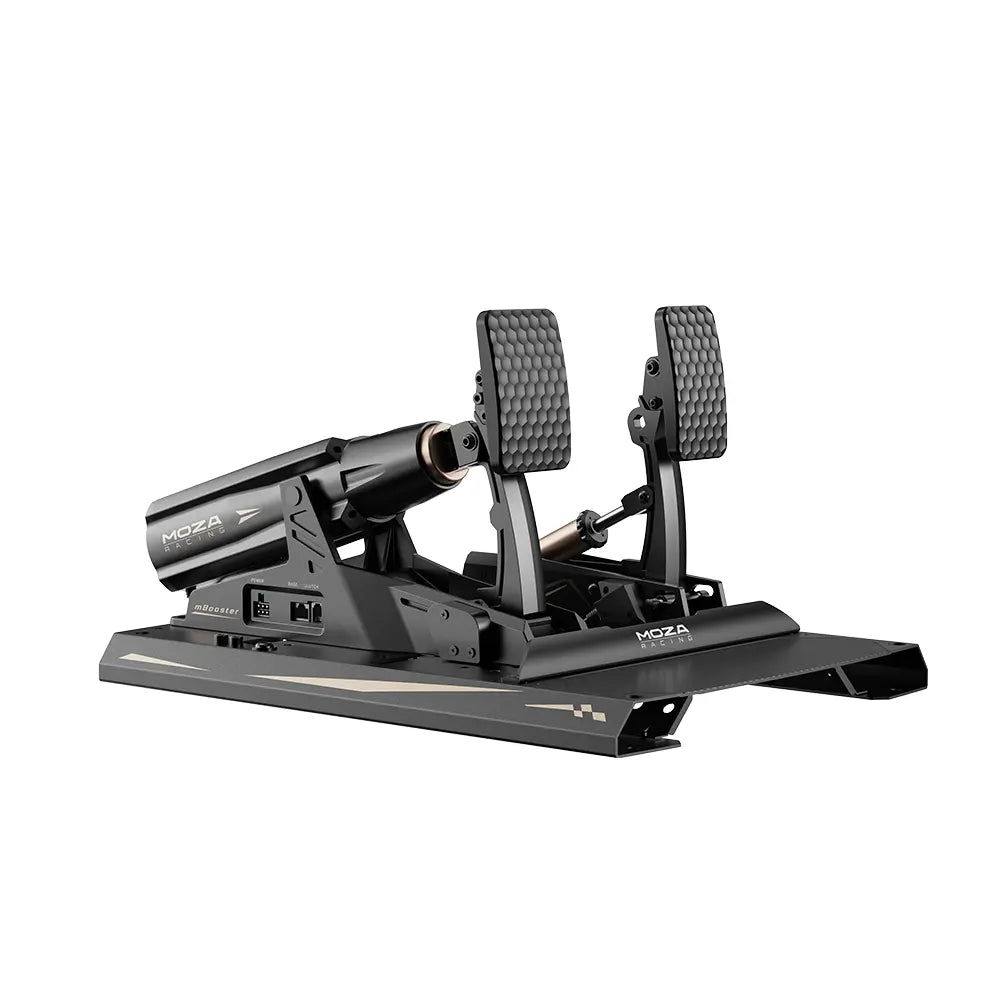 MOZA Racing mBooster Active Pedal - High-Performance Racing Pedal for Sim Racing Enthusiasts | Perfect for PC, PS5, Xbox & VR Gaming Setups