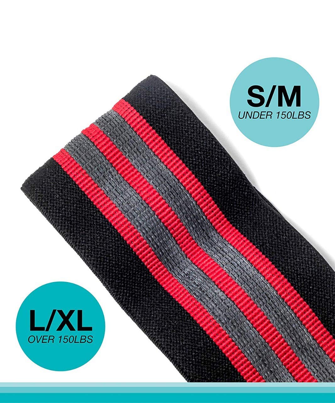 Best Resistance Bands for Women - Booty Bands, Leg & Glute Workout Bands for Squats, Lunges & Gym Training - Perfect for Home Fitness, Yoga & Strength Training