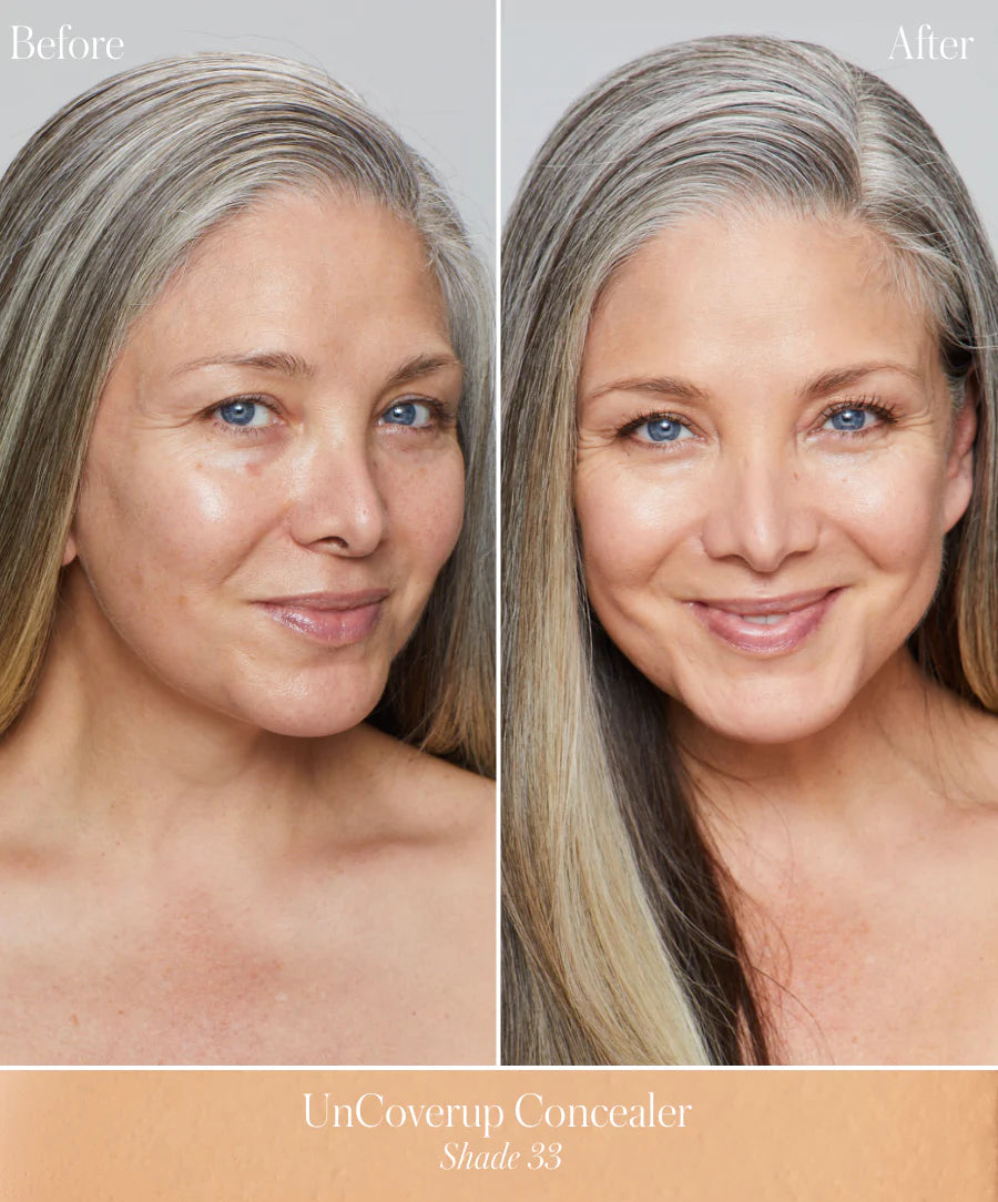 Best Full Coverage UnCoverup Concealer for Dark Circles & Blemishes - Long Lasting, Waterproof, Vegan Makeup for Flawless Skin | Perfect for Everyday Wear & Special Occasions