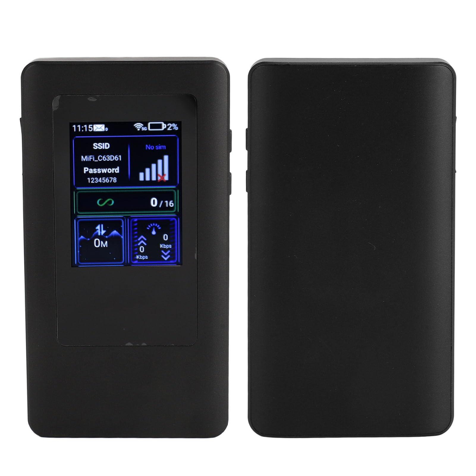 **Zunate WiFi 6 Router with SIM Card Slot - 5G Dual Band Wireless Modem, 2GB RAM 32GB ROM, Unlocked Mobile Hotspot for Android 11, 10000mAh Battery - Perfect for Travel, Remote Work & Home Internet Backup**