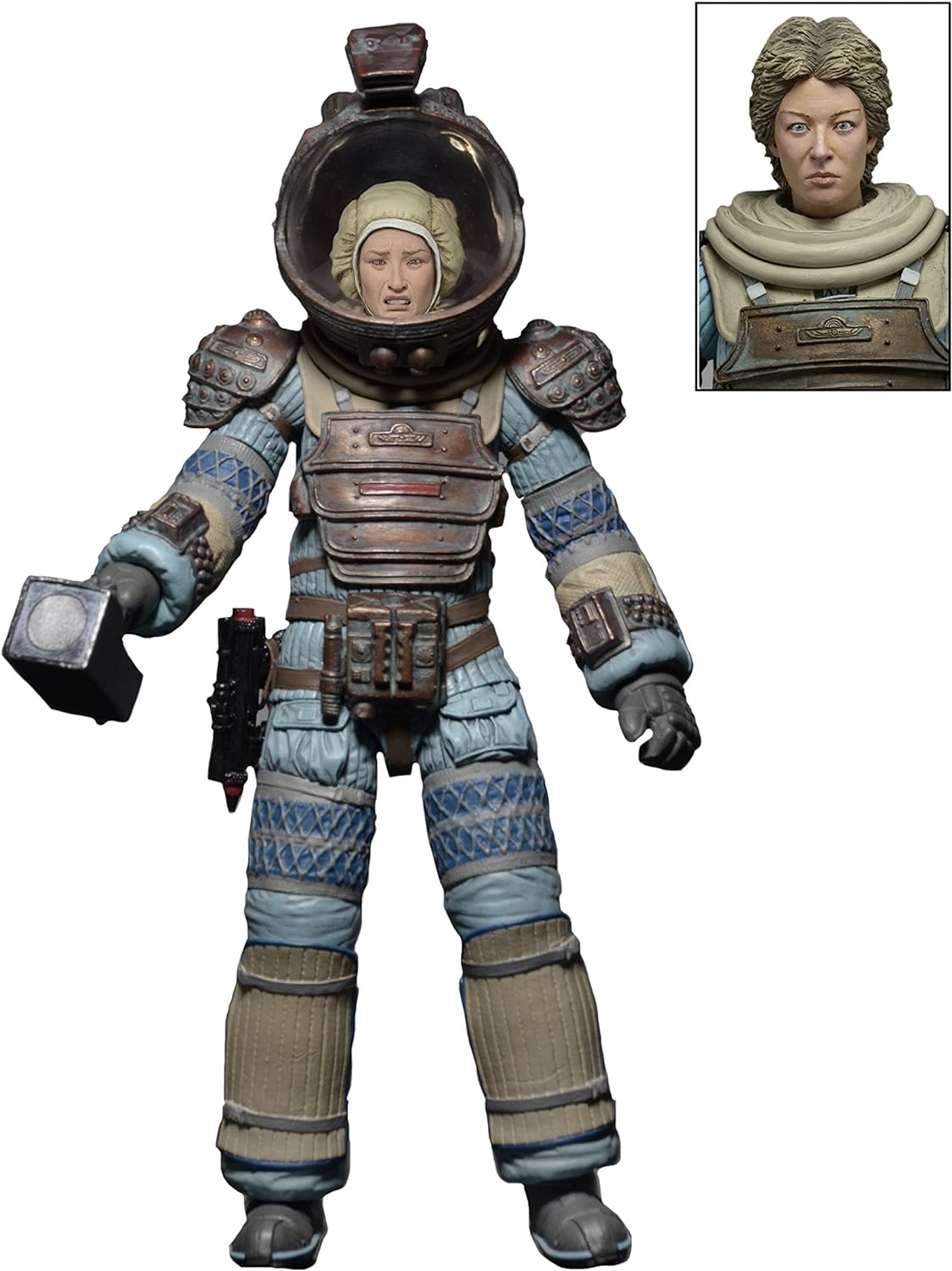 NECA Aliens Lambert Action Figure - Compression Suit Collectible Toy for Movie Fans | Perfect for Display, Cosplay, and Alien Franchise Collectors