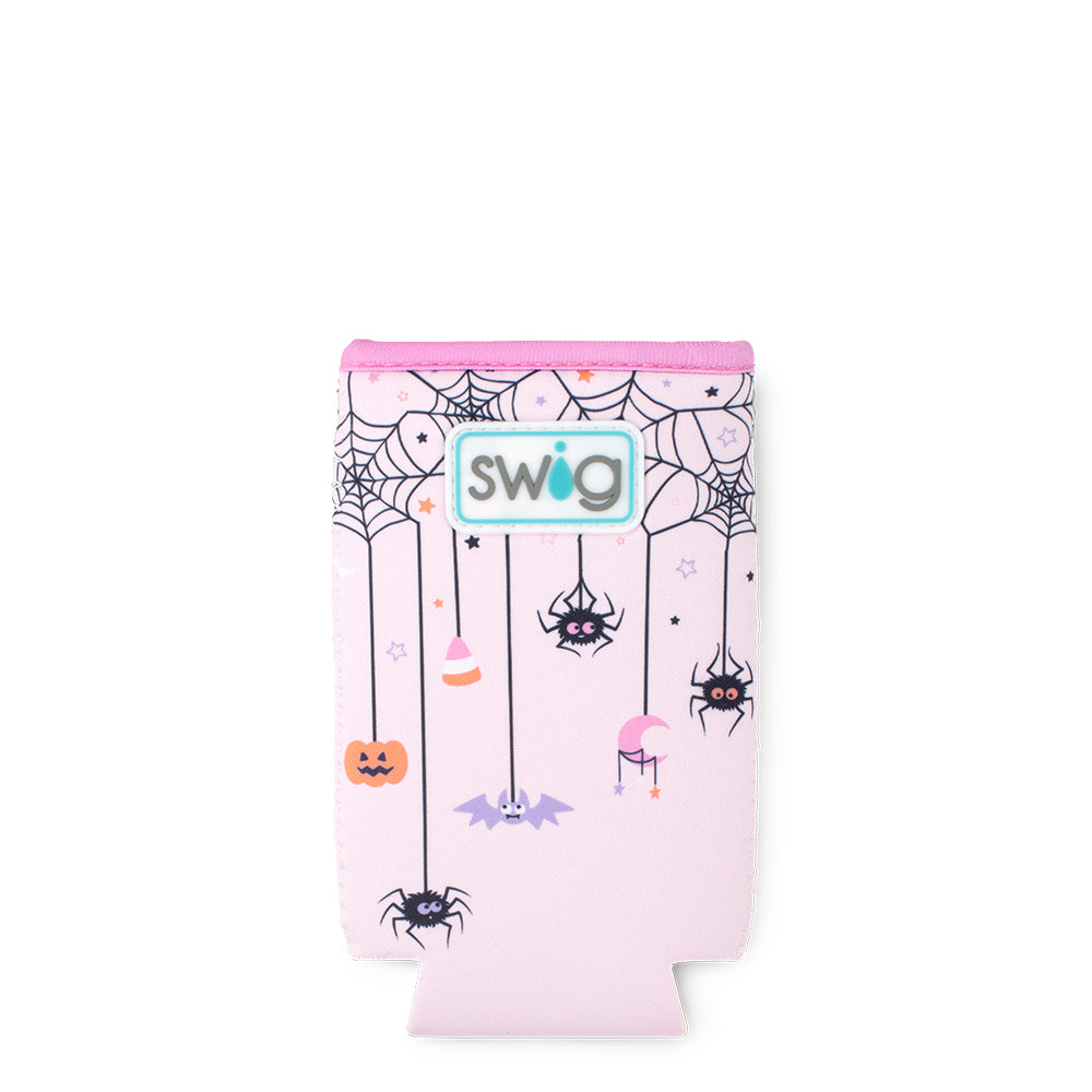 Sweet and Spooky Slim Can Cooler - Insulated Beverage Sleeve for Halloween Parties, Camping & Outdoor Events