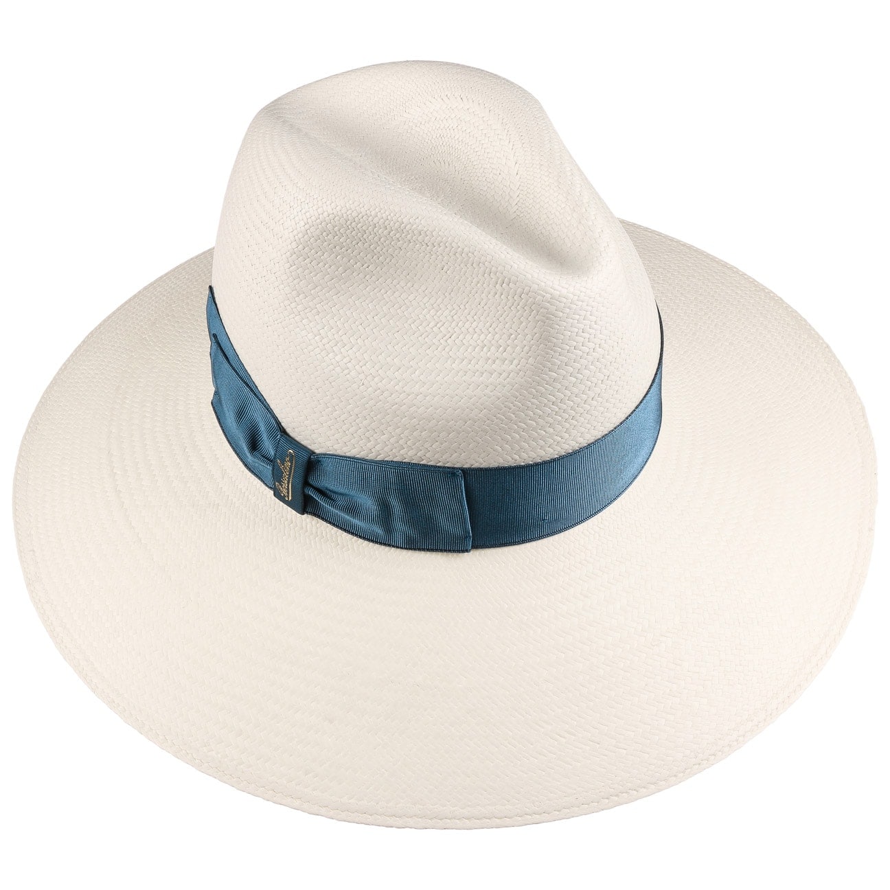 Borsalino Tamira Fine Panama Hat for Women - Lightweight & Breathable Summer Straw Hat - Perfect for Beach, Travel, and Outdoor Activities