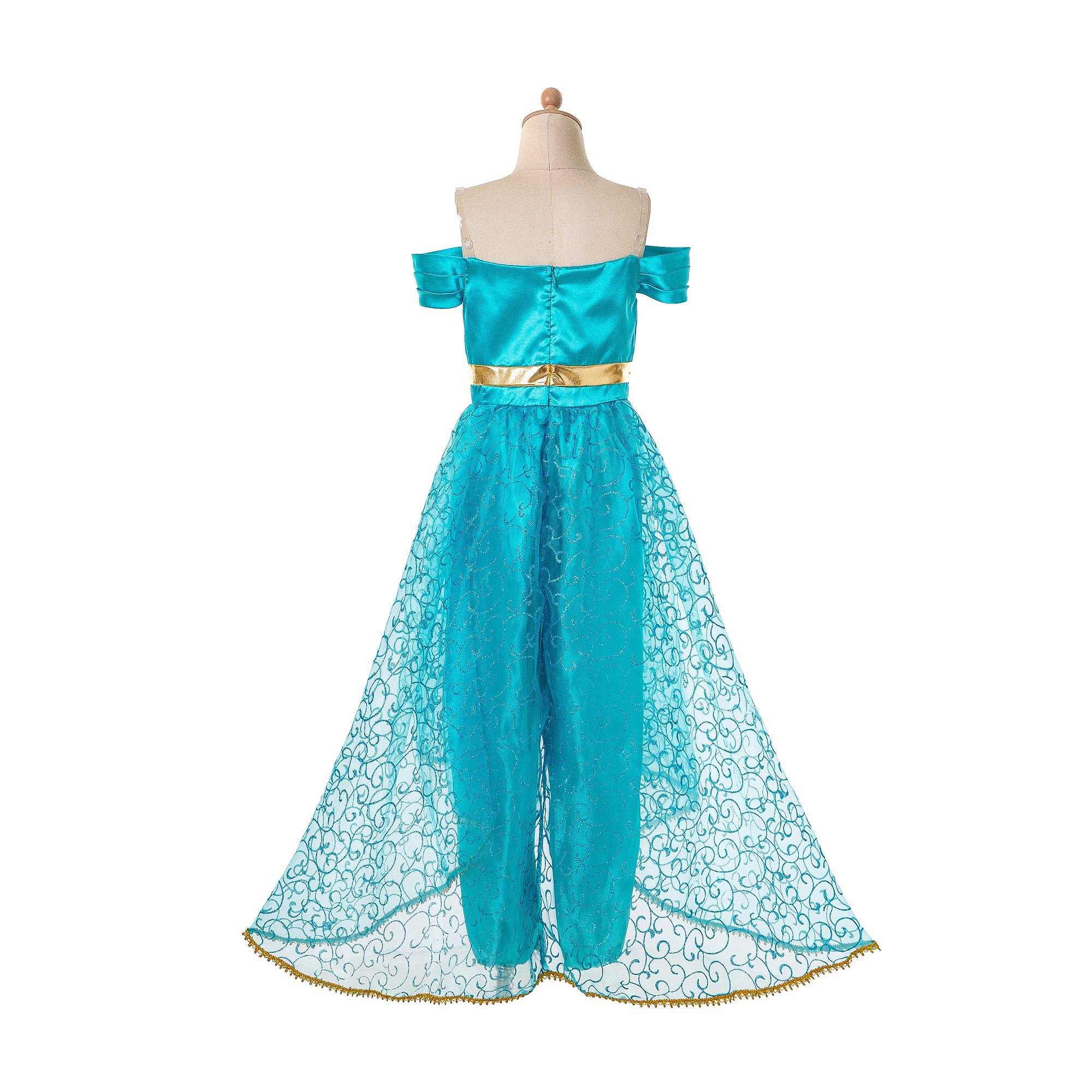 Arabian Princess Costume for Girls - Kids Halloween Dress & Cosplay Outfit - Perfect for Halloween, Birthday Parties, Dress-Up Play & Themed Events - Great for Princess Tea Parties, Disney Character Roleplay & School Performances - Ideal for Fantasy Adventures, Costume Contests & Magical Photo Shoots - Best for Princess-Themed Birthday Celebrations, Fairy Tale Plays, and Halloween Trick-or-Treating