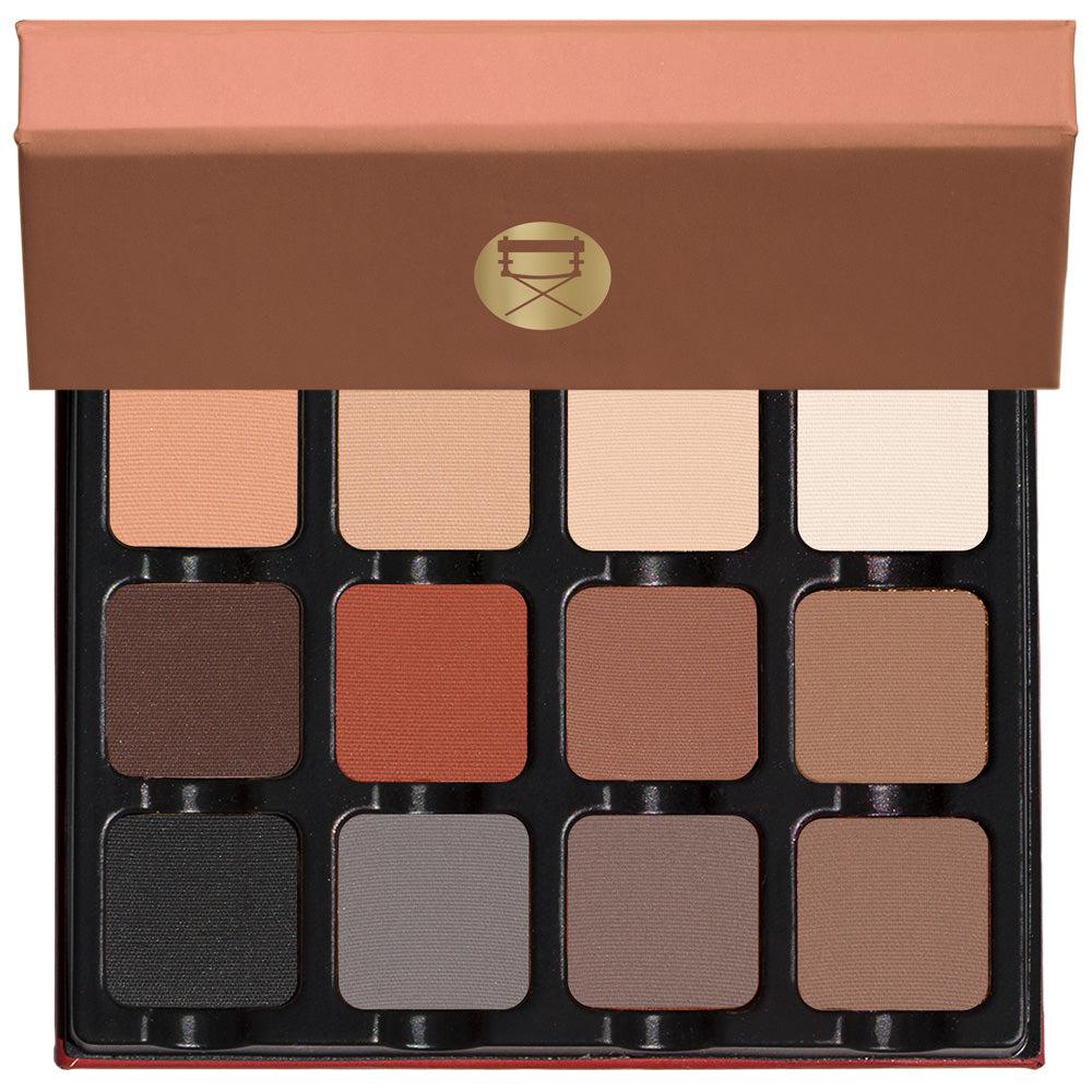 Viseart Petites Mattes Neutral Eyeshadow Palette - 12 Matte Shades for Everyday Makeup | Perfect for Natural & Smokey Eye Looks