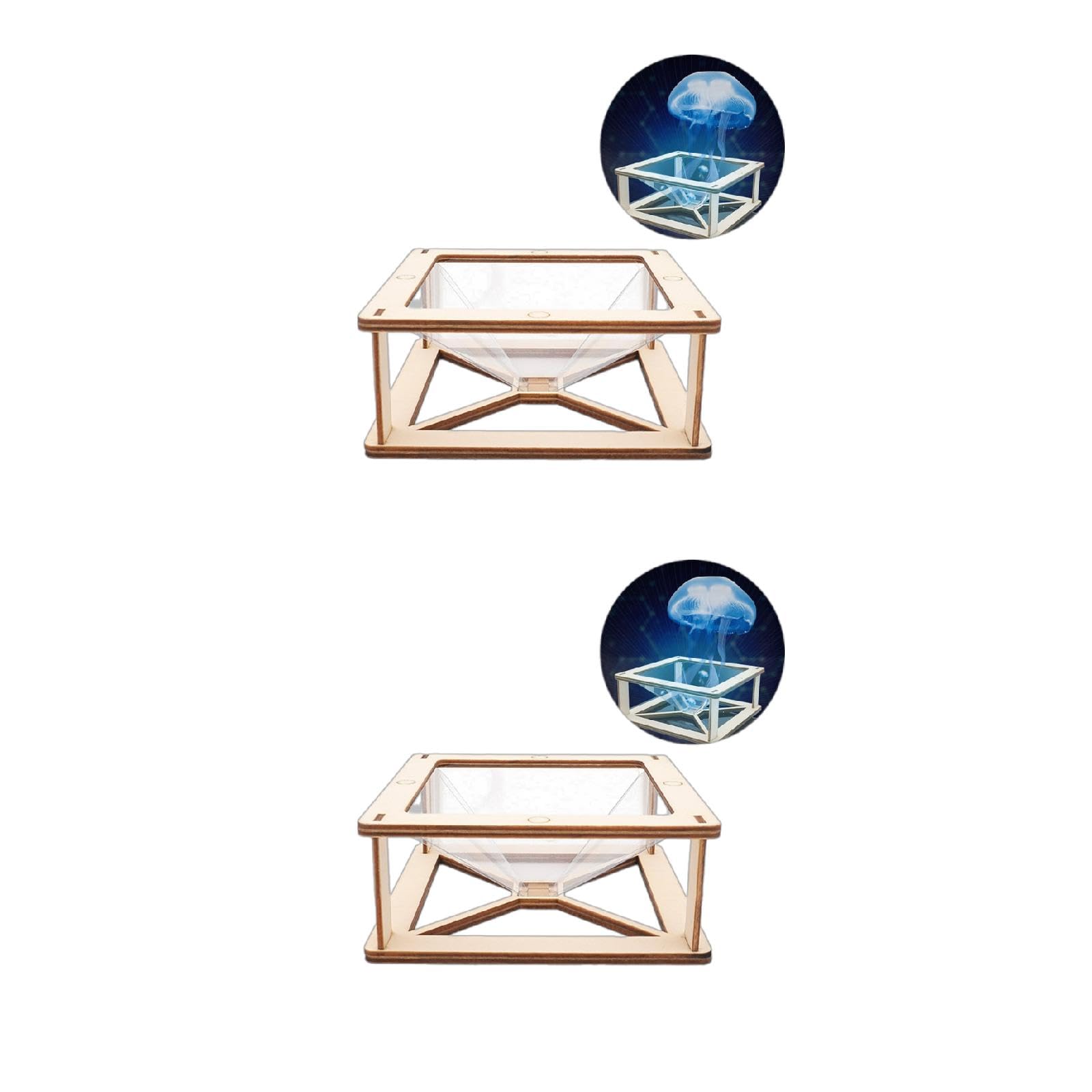 3D Hologram Watch Display Stand - Smartphone Holographic Projector for iPhone & Android - Perfect for Presentations, Product Demos & Entertainment
