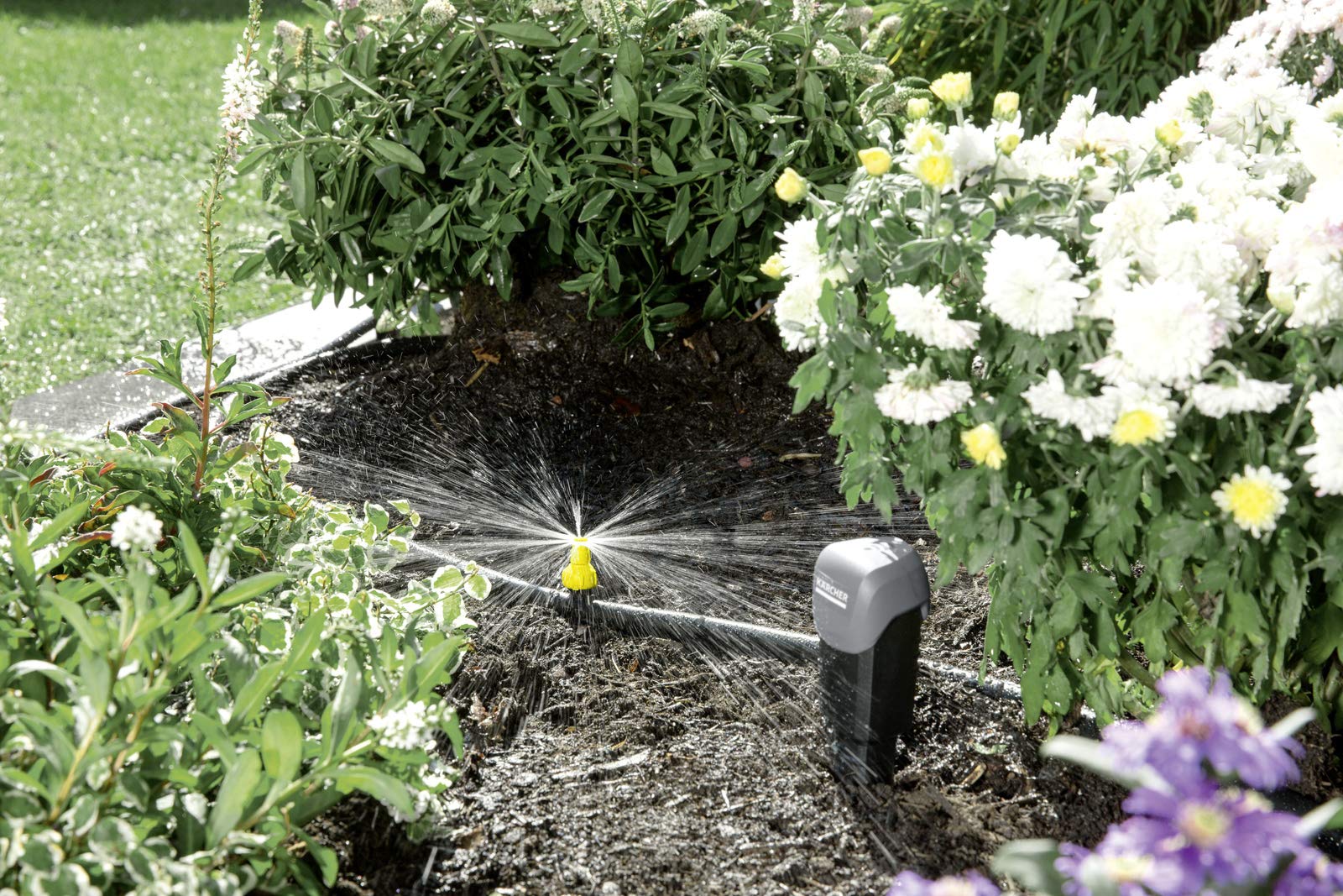 Karcher ST6 Automatic Watering Sensor Timer - Smart Garden Irrigation Controller for Lawns, Plants & Flowers | Perfect for Outdoor Sprinkler Systems & Drip Irrigation