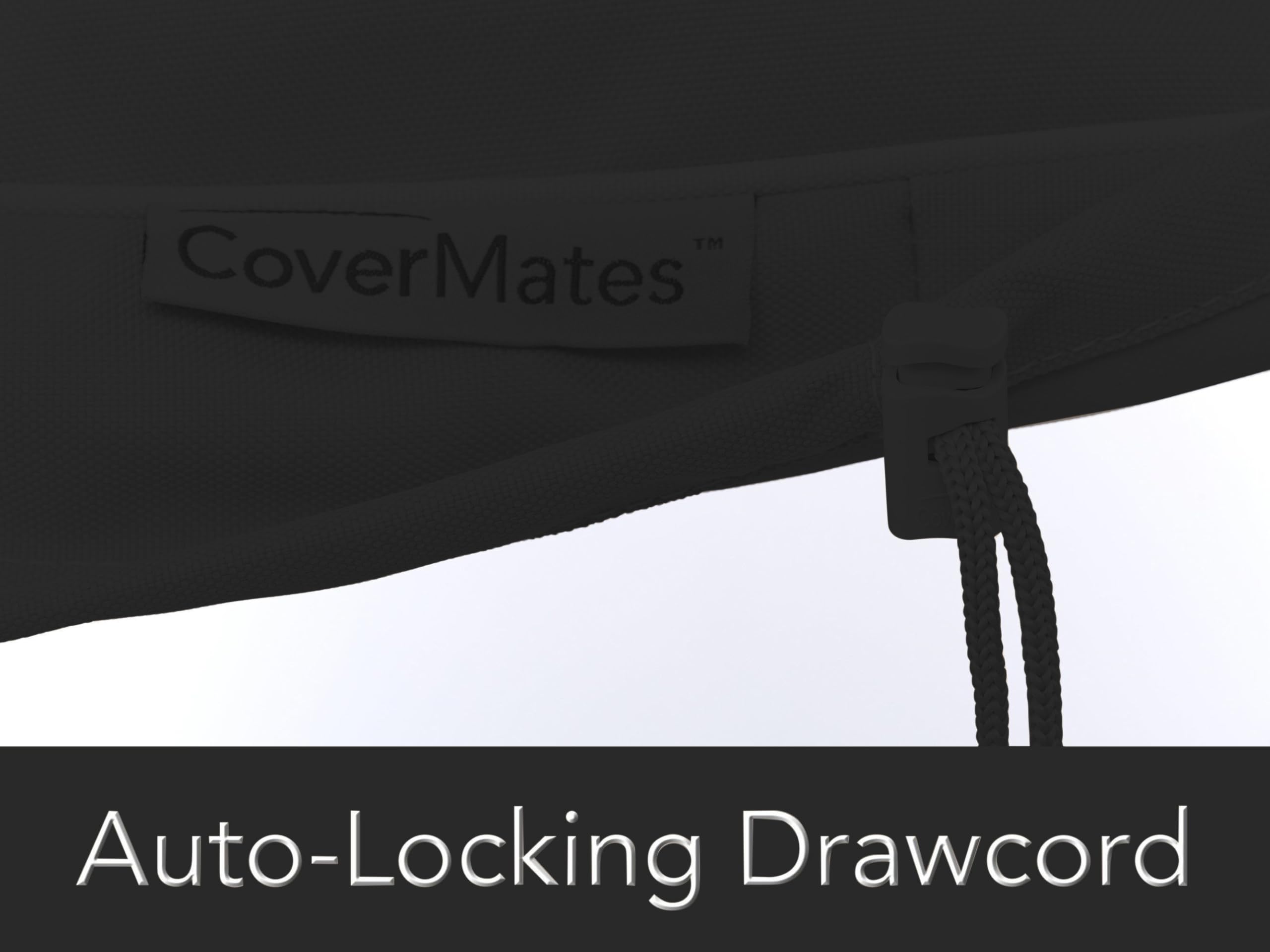 Premium Built-in Grill Cover - Heavy Duty Weatherproof Polyester with Drawcord Hem - Fits 42