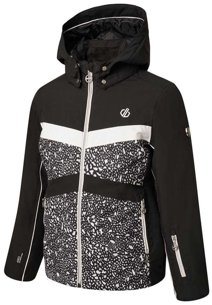 Dare2B Junior's Belief II Insulated Winter Jacket for Girls - Waterproof & Warm Coat for Cold Weather 2022-2023 - Perfect for School, Outdoor Activities & Snow Adventures