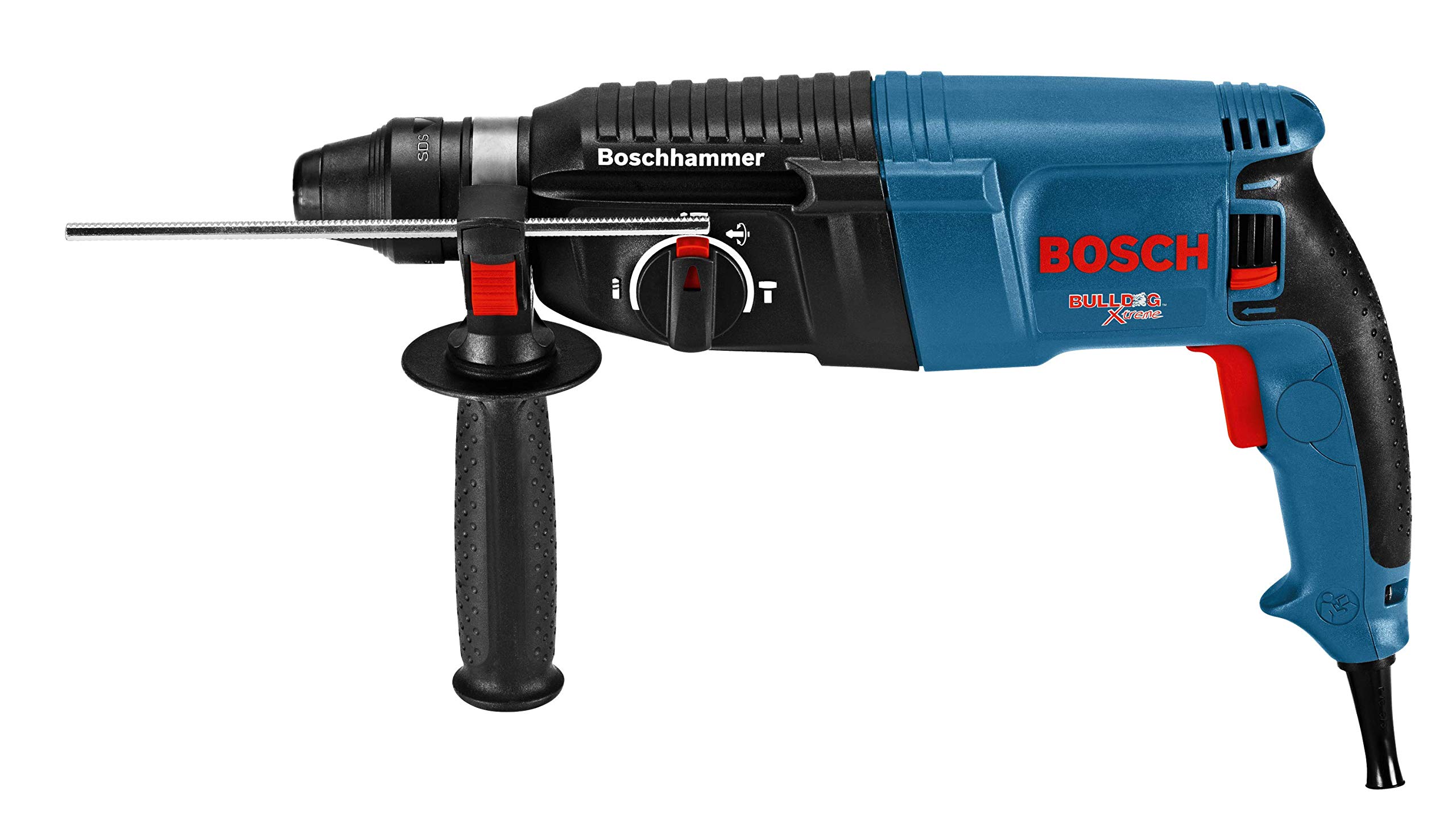 Bosch GBH2-26 1-Inch SDS-Plus Bulldog Xtreme Rotary Hammer Drill - Powerful Concrete Drilling for Construction, Demolition & Masonry Work