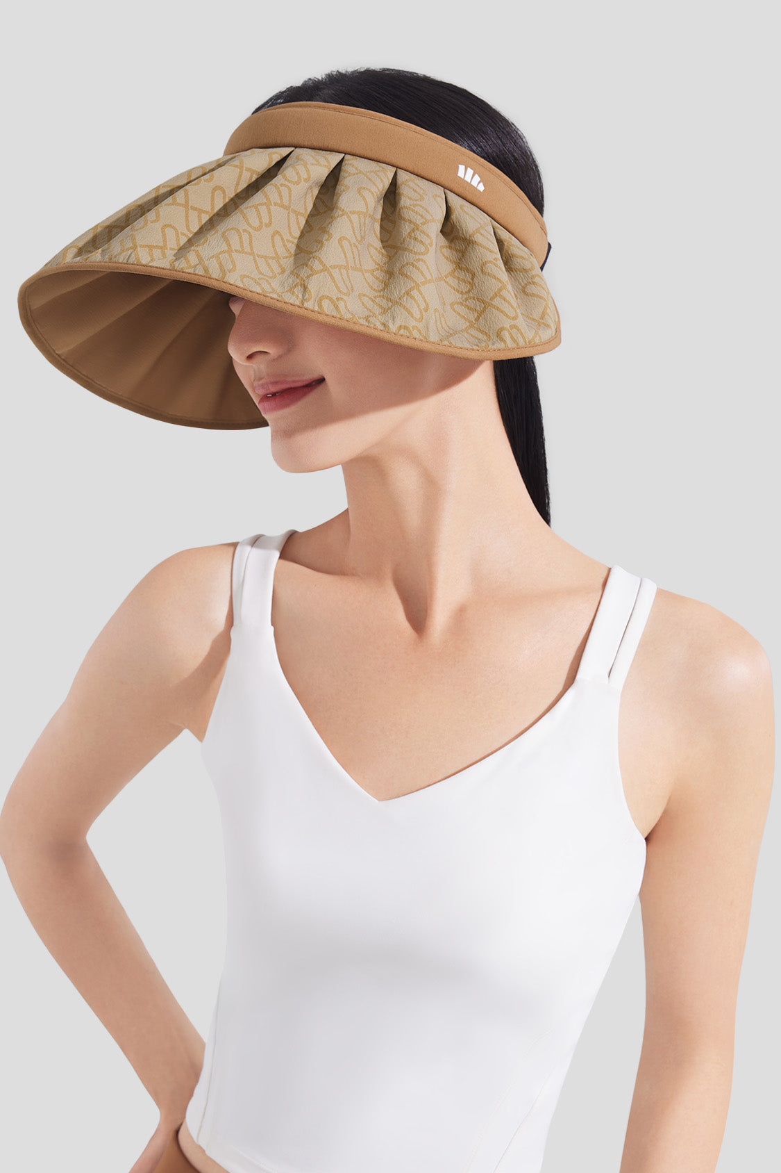 Yuni S24 UPF50+ Women's Sun Visor Hat for Running, Golf, Hiking & Outdoor Activities - UV Protection Summer Sports Hat