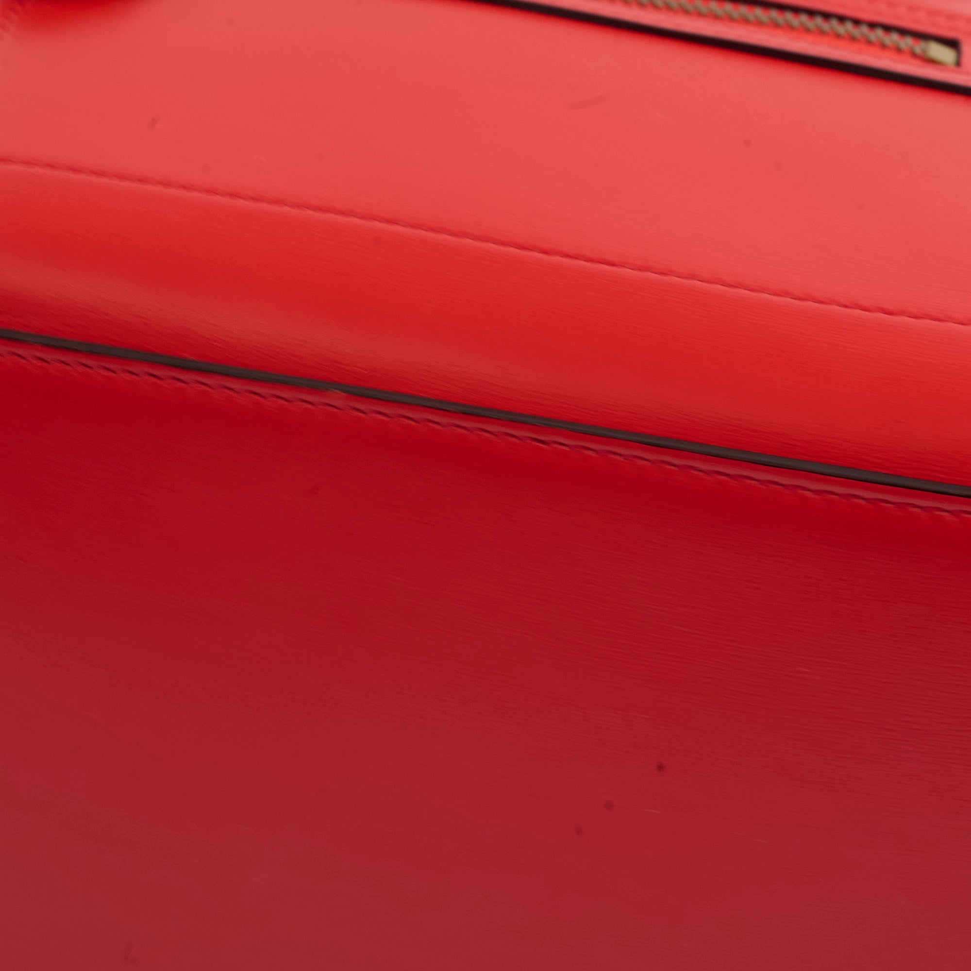 Celine Luggage Micro Handbag in Red | Genuine Leather Crossbody Bag for Women | Perfect for Work, Travel & Everyday Use