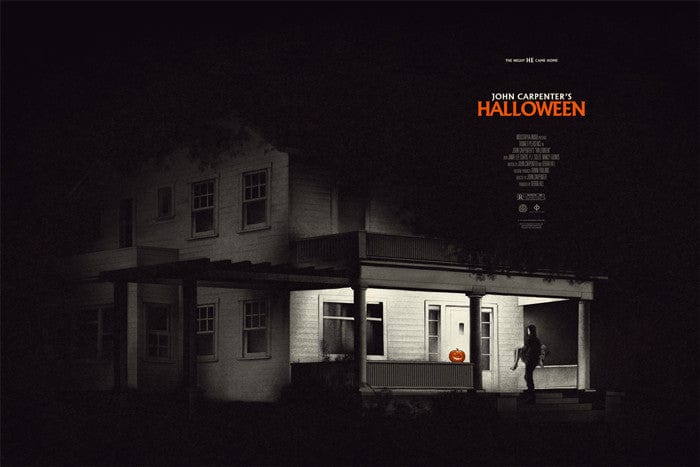 Halloween Phantom City Creative Poster - Spooky Gothic Wall Art for Home, Office & Party Decor - Perfect for Halloween, Haunted Houses & Themed Events