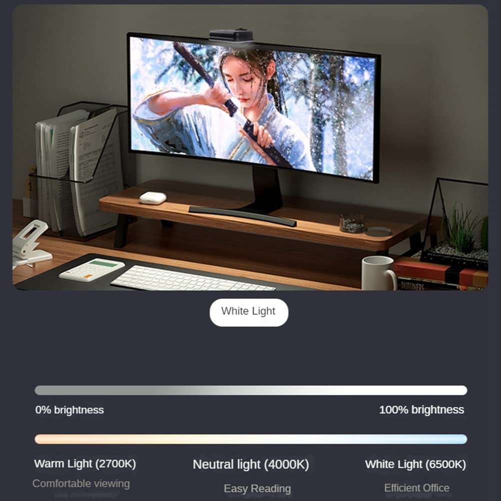 Mini LED Selfie Light for Mobile Phones - 2700K-6500K Adjustable Brightness, Computer Fill Light for Video Conference & Live Streaming - Perfect for YouTube, TikTok, Zoom Calls & Home Office