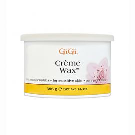 Gigi Pot Wax Creme Wax 14oz - Professional Hair Removal Wax for Smooth Skin at Home | Perfect for Legs, Arms, Bikini & Face