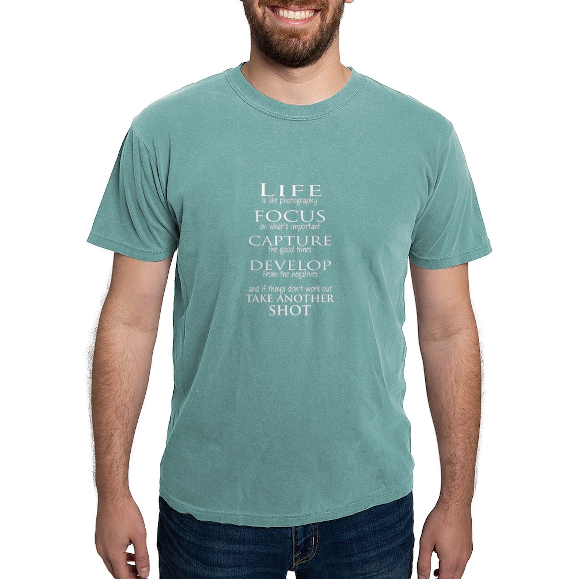 Life is Like Photography T-Shirt for Men | Comfort Colors Cotton Tee | Casual Wear, Photography Enthusiast Gift, Everyday Outfit