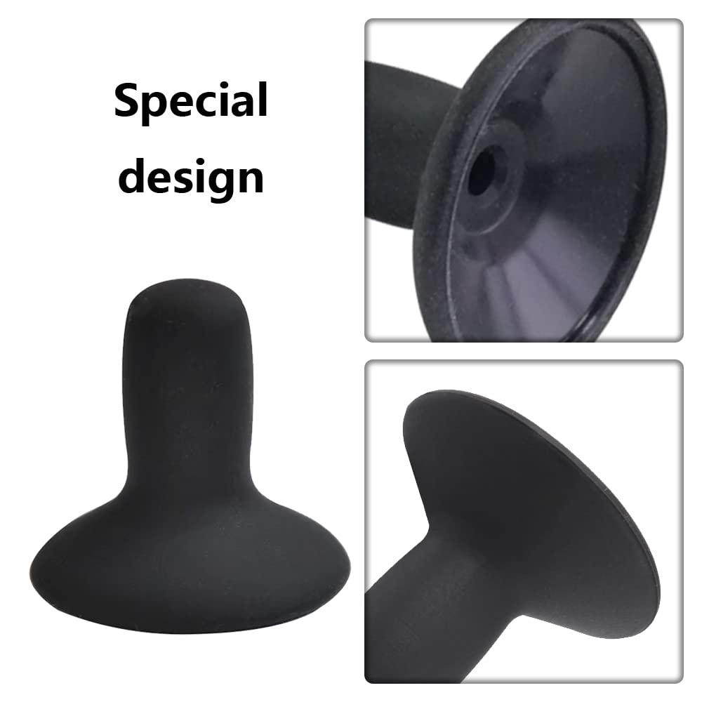 Premium Electric Wheelchair Joystick - Rubber Shark Drive Mobility Knob with Button for Power Wheelchairs | Easy Control for Indoor/Outdoor Use | Ideal for Seniors & Disabled Users