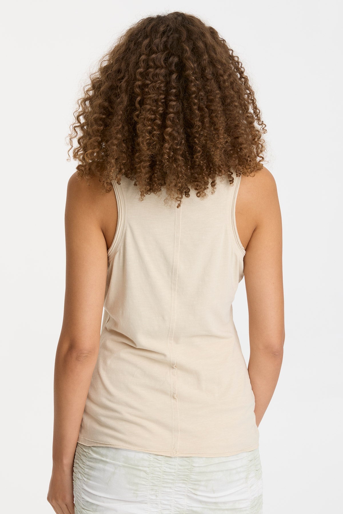 Tasha Tank Cremini - Women's Casual Sleeveless Top for Summer, Beach & Lounge Wear | Comfortable & Stylish Fashion Essential