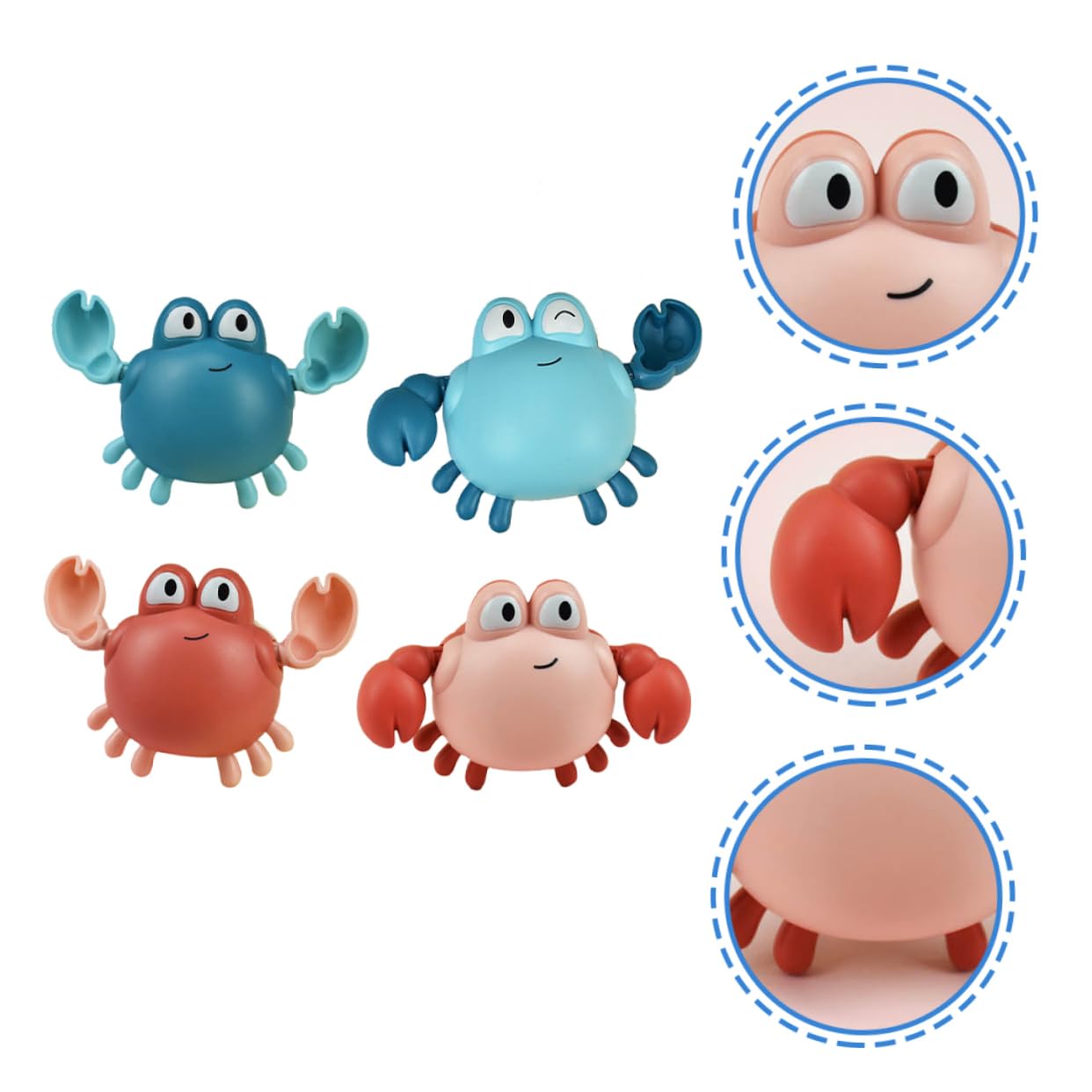FAVOMOTO 12 Pcs Floating Animal Bath Toys - Waterproof Bathtub Toys for Toddlers & Kids | Fun Bath Time Learning Toys for Baby Boys & Girls | Perfect for Pool, Beach & Sensory Play
