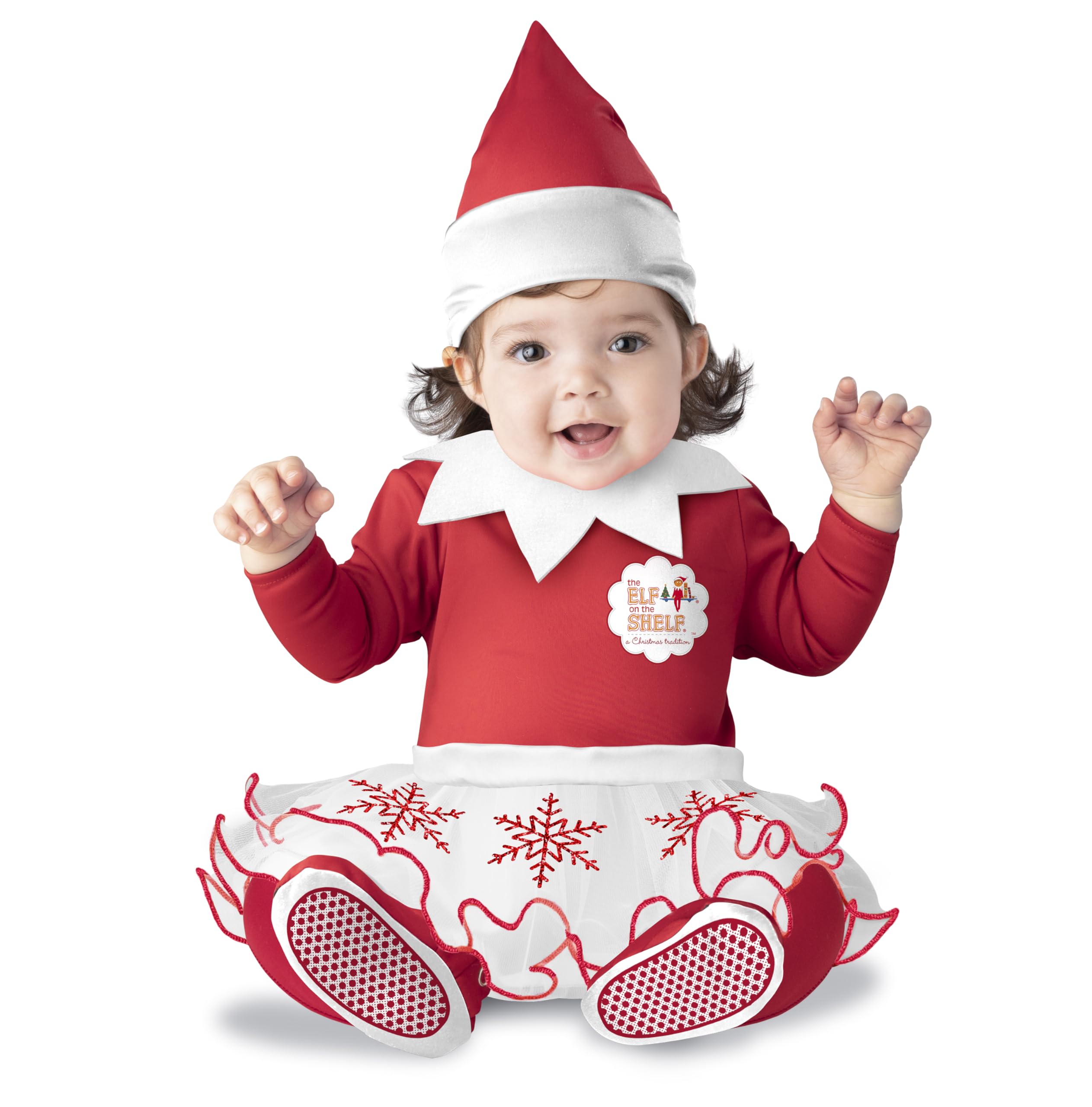 FunWorld The Elf on the Shelf® Toddler Costume for Baby Girls & Boys - Christmas Dress Up & Holiday Photo Outfit