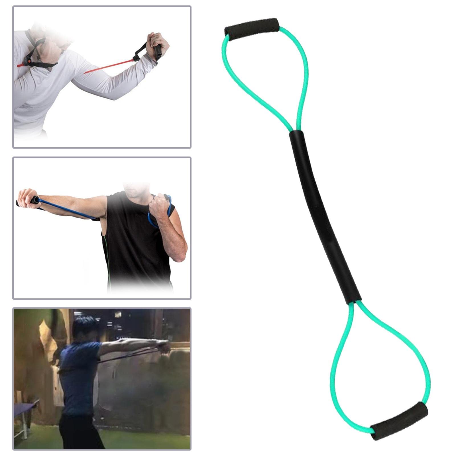 Premium Exercise Resistance Bands with Comfort Handles - Strength Training Tension Ropes for MMA, Shadow Boxing & Indoor Workouts - Ideal for Home Gym, Fitness Training & Thai Women's Workout Routine