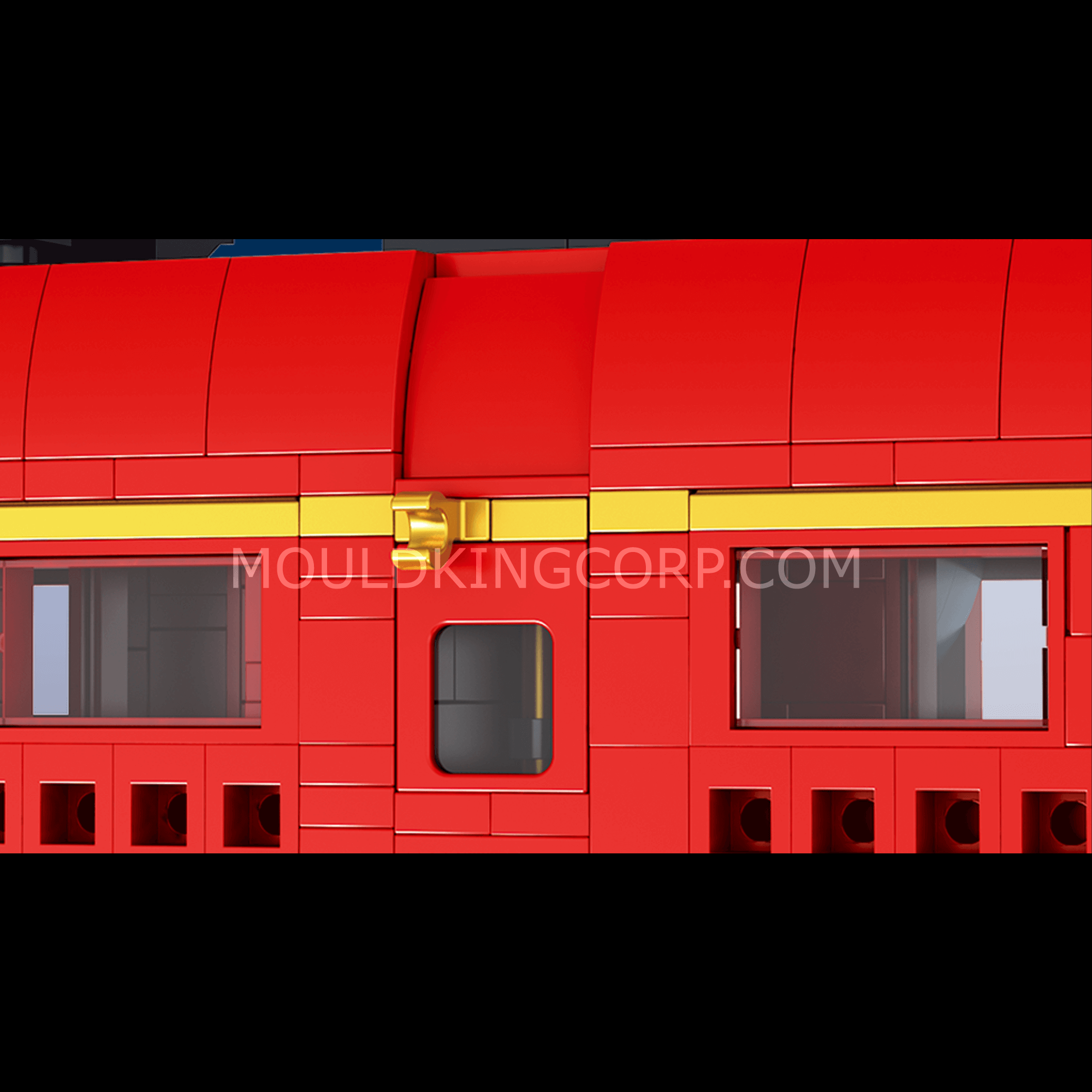 MOULD KING 12010 Magic Steam Train Building Set - 2,086 Piece Model Train Kit for Adults & Kids | Perfect for STEM Learning, Collectors & Train Enthusiasts | Great Gift for Birthday & Christmas