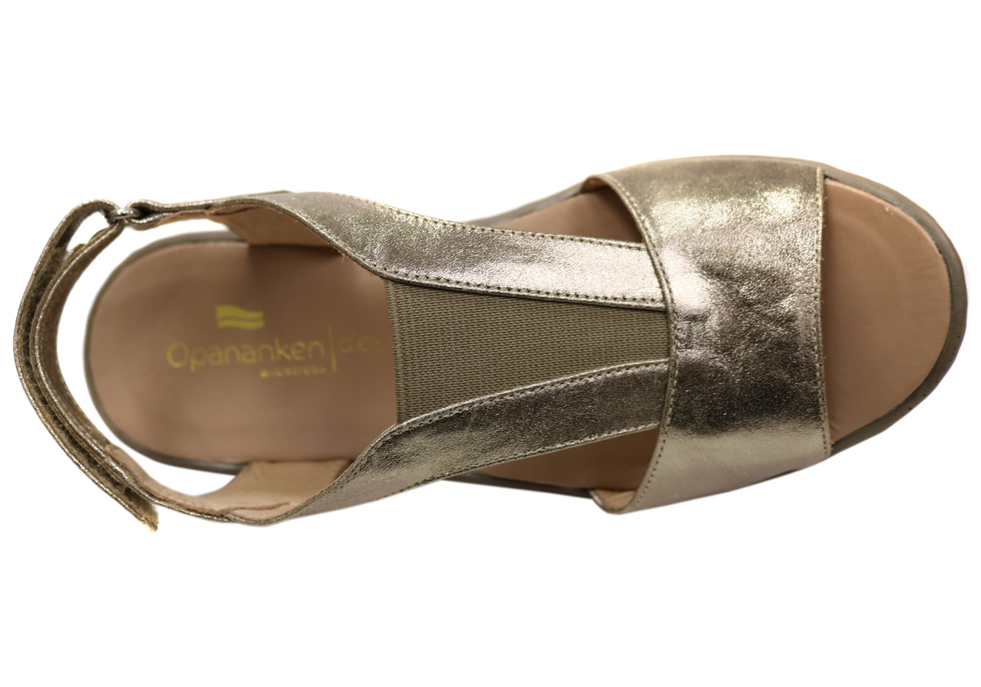 Opananken Elva Women's Comfortable Brazilian Leather Sandals - Stylish Summer Casual & Beach Walking Sandals for Women