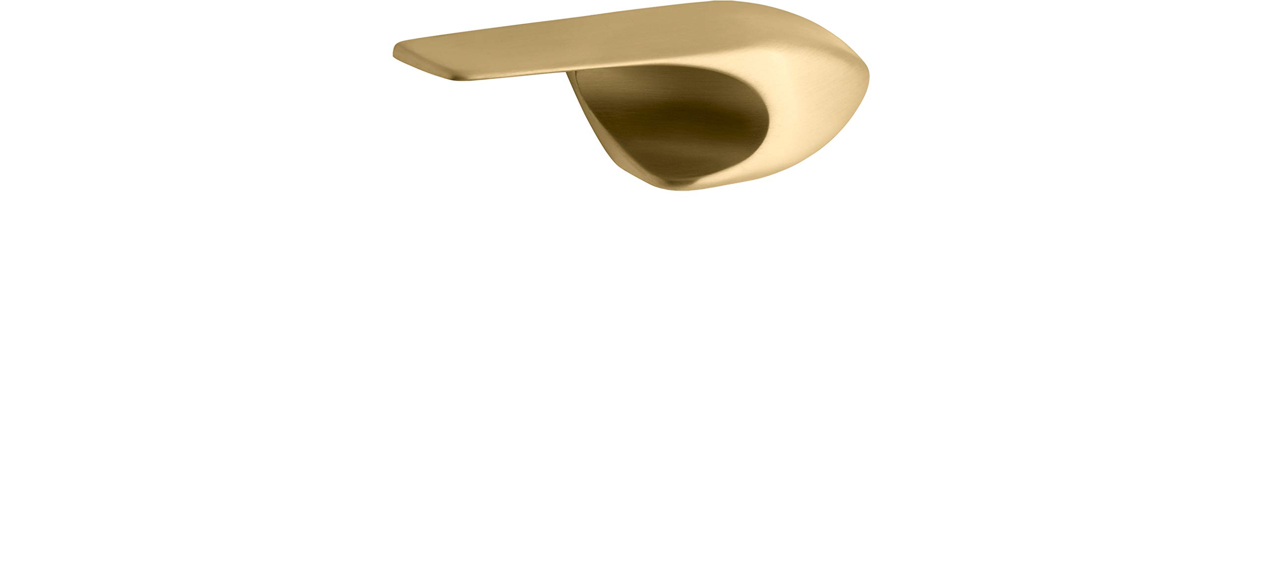 Kohler K-9169-L-2MB Santa Rosa Trip Lever Bathroom Sink Drain in Vibrant Brushed Moderne Brass - Perfect for Modern Bathroom Renovations & DIY Plumbing Projects