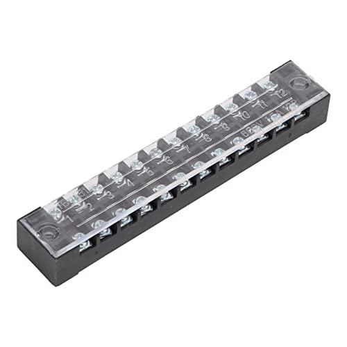 Easy Install Screw Terminal Strip - Wide Application for Distribution Boxes, Cabinets & Factories | Durable Electrical Connectors for Industrial & Home Use