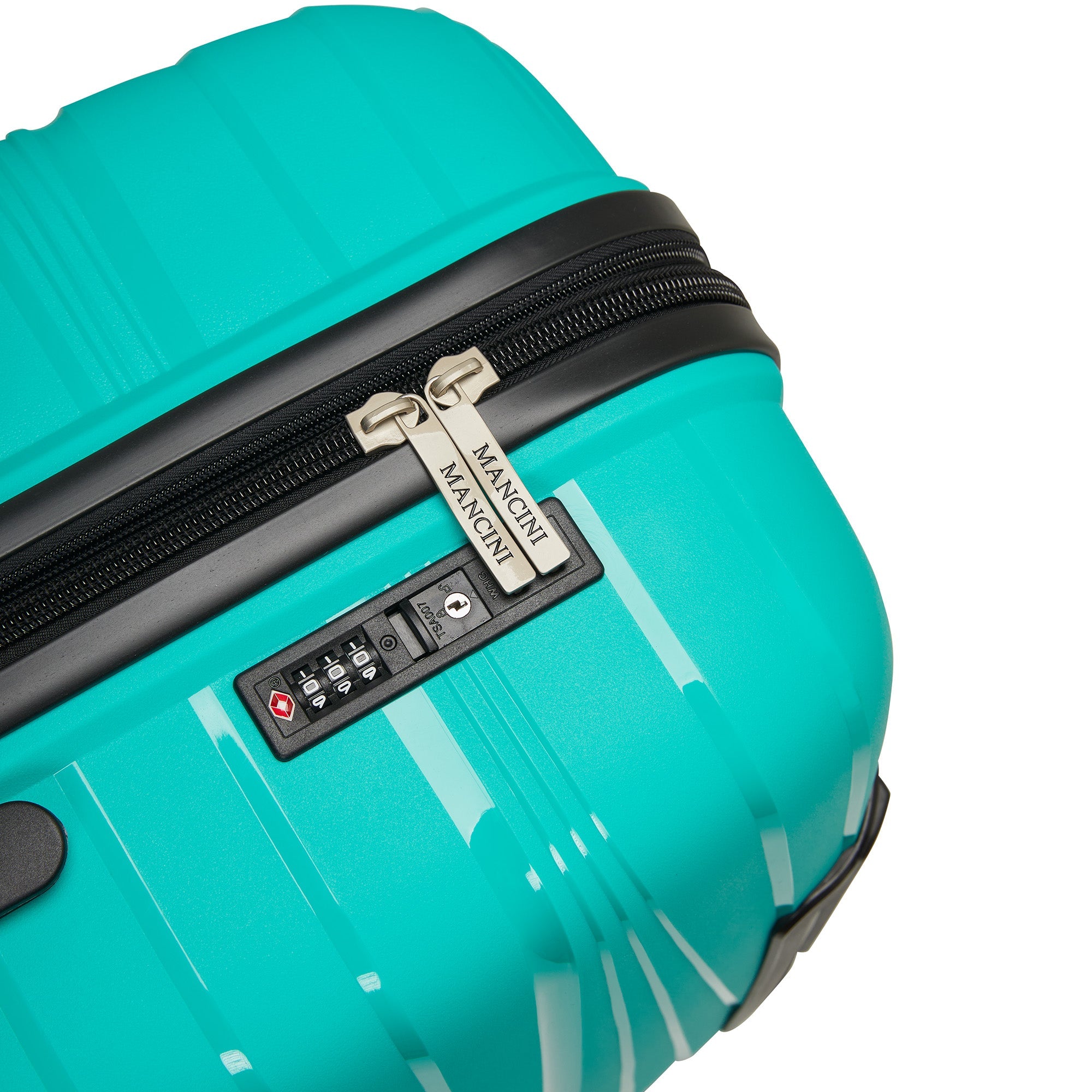 Mancini Bermuda 2-Piece Spinner Luggage Set - Polypropylene Carry-On & Large Suitcase for Travel | Perfect for Business Trips, Vacations & Family Getaways