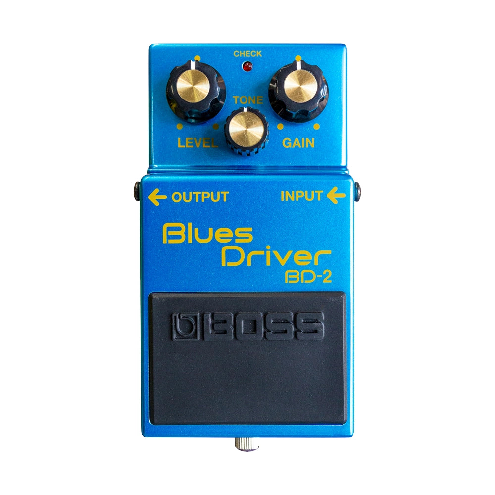 Boss BD-2 Blues Driver Guitar Effects Pedal - Limited 50th Anniversary Edition for Blues, Rock & Jazz - Perfect for Stage & Studio Use