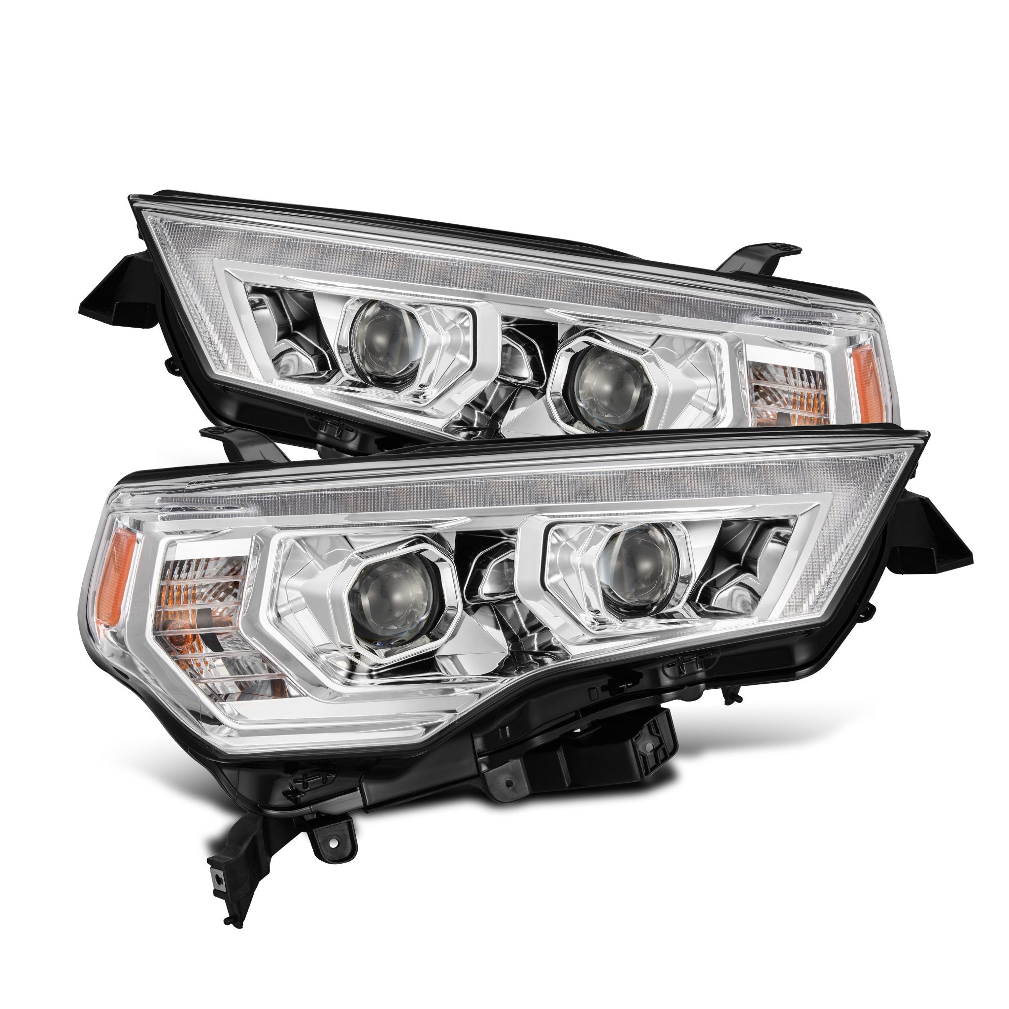 14-24 Toyota 4Runner MK II LUXX Series LED Projector Headlights - Chrome Housing - High Performance Lighting for Night Driving & Off-Road Adventures