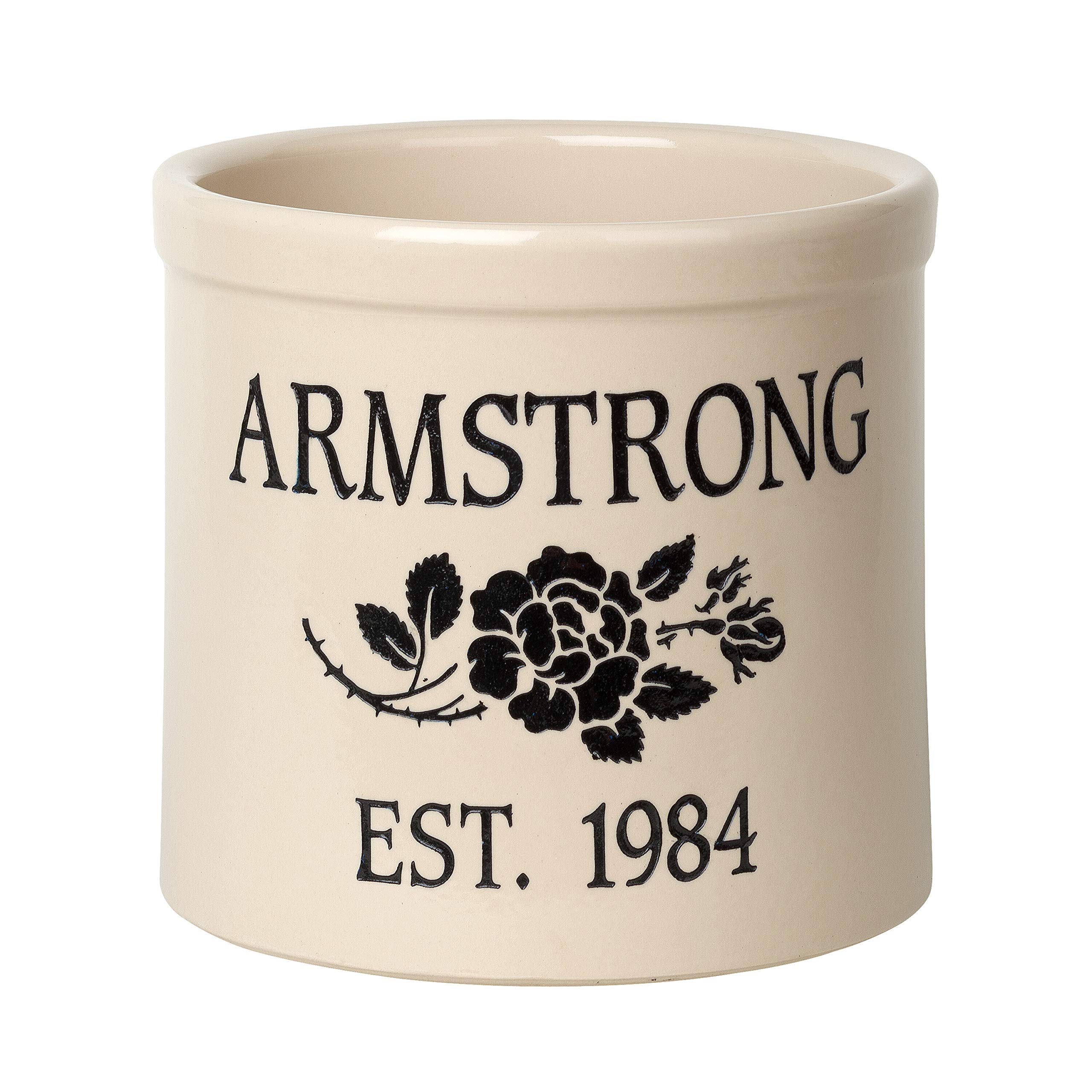 Custom Rose Design 2 Gallon Plant Pot - Personalized Flower Planter for Indoor & Outdoor Gardening, Home Decor, and Gift Ideas