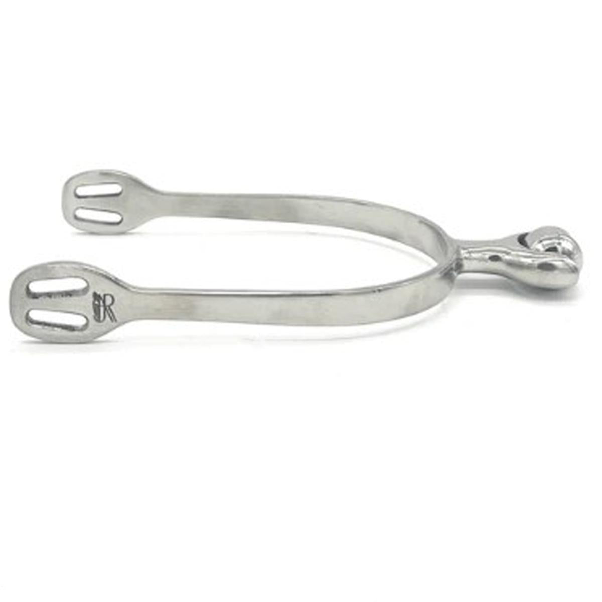 AJR Stainless Steel Roller Ball Spur Vertical - Durable Metal Spur for Equestrian Riding, Horse Training & Western Showmanship