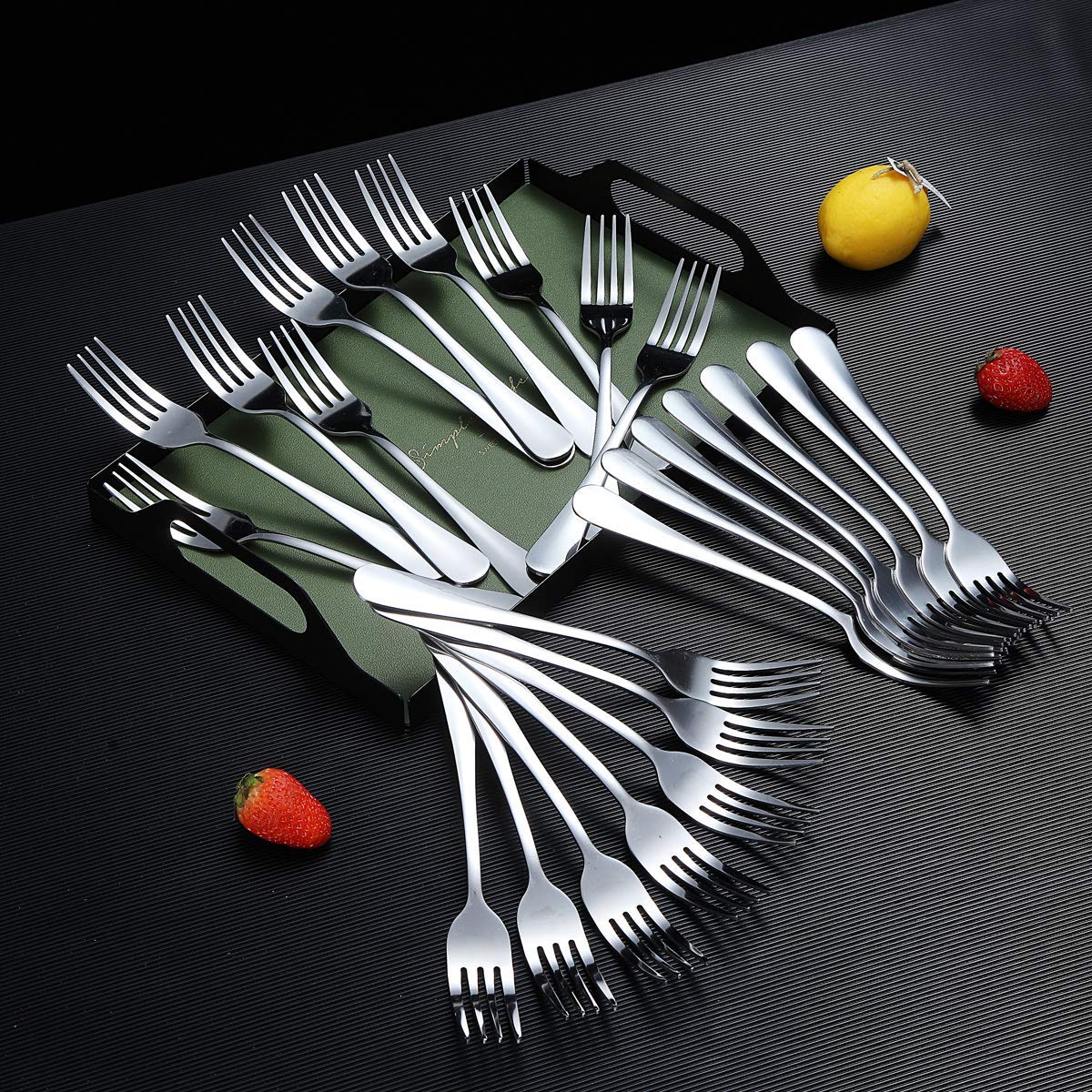 24-Piece Stainless Steel Dinner Fork Set - Berglander 7.9