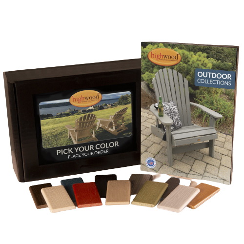 Highwood Premium Polyethylene Outdoor Furniture - Durable & Weather-Resistant Patio Chairs for Backyard, Poolside & Garden Relaxation