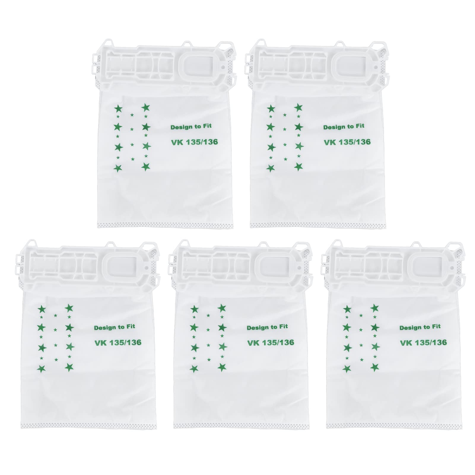 Premium Vacuum Cleaner Bags - Nonwoven, Durable & Compact Dust Bags for Home & Office Use - Ideal for Bedroom, Living Room & Workspace Cleaning