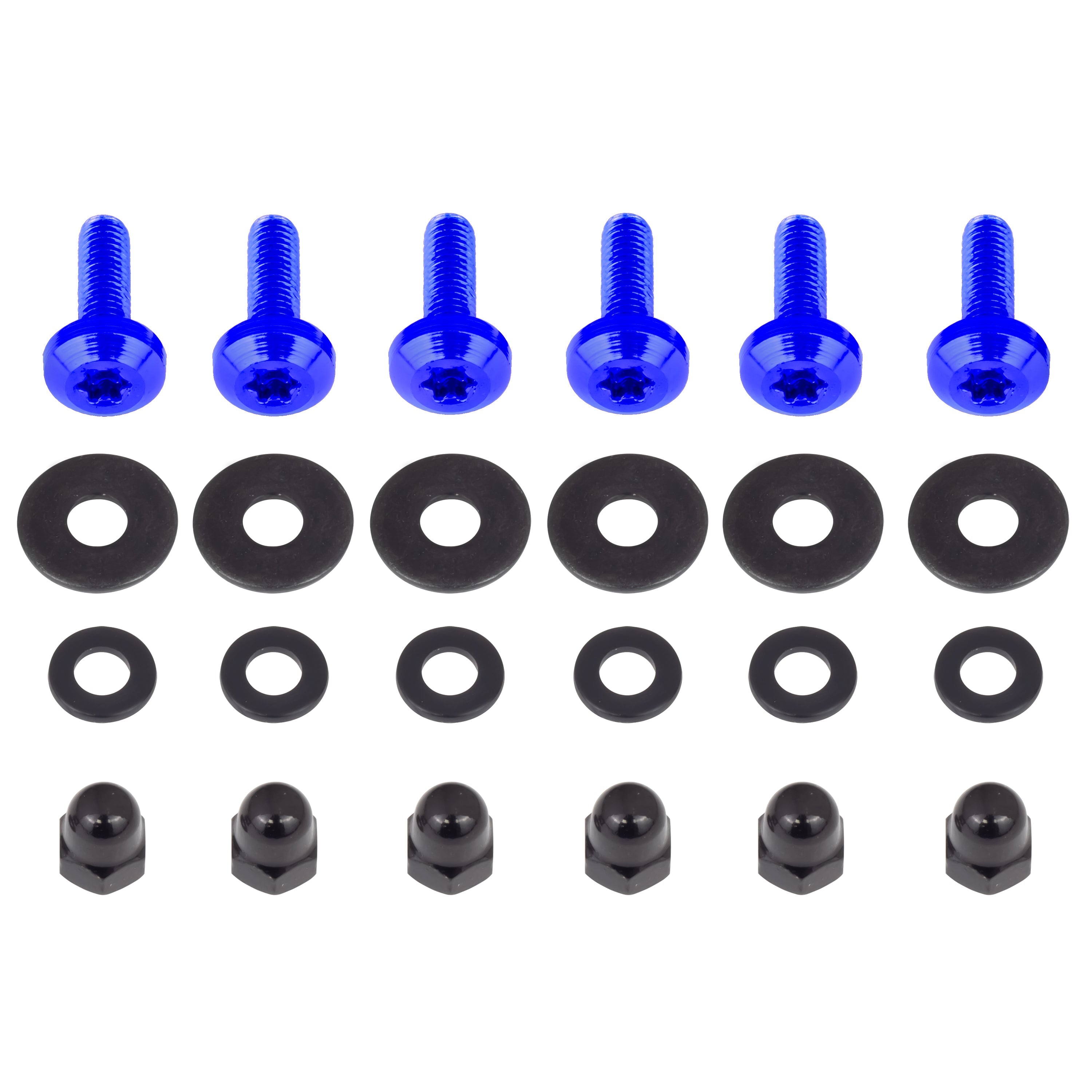 Premium Aluminum T25 Windshield Bolts for Harley & Memphis Shades Road Warrior Fairing - Durable Motorcycle Accessories for Enhanced Wind Protection & Style on Long Rides