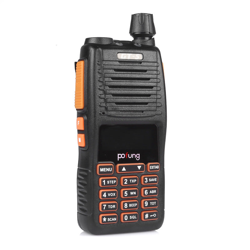 Baofeng GT-5 Dual Band Two-Way Radio with Speaker Mic - Long Range Walkie Talkie for Outdoor, Hiking, Camping & Emergency Communication