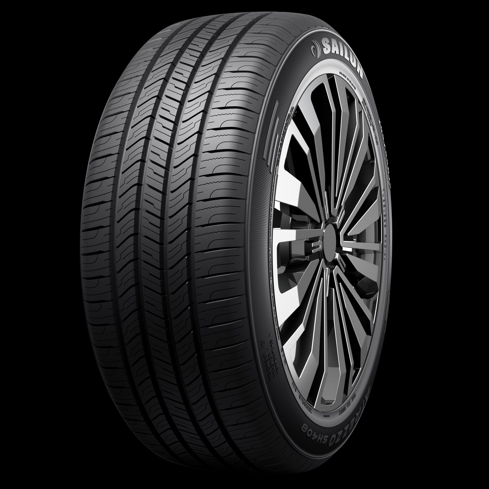 Sailun Atrezzo SH408 195/50R16 84V All-Season Performance Tires - High Traction for Sedans & Compact Cars - Ideal for Daily Commuting & Highway Driving