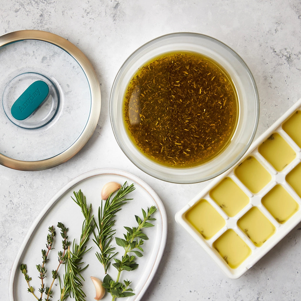 Premium Organic Herb Infused Oil for Cooking, Aromatherapy & Massage - Natural Essential Oil for Skin & Hair Care