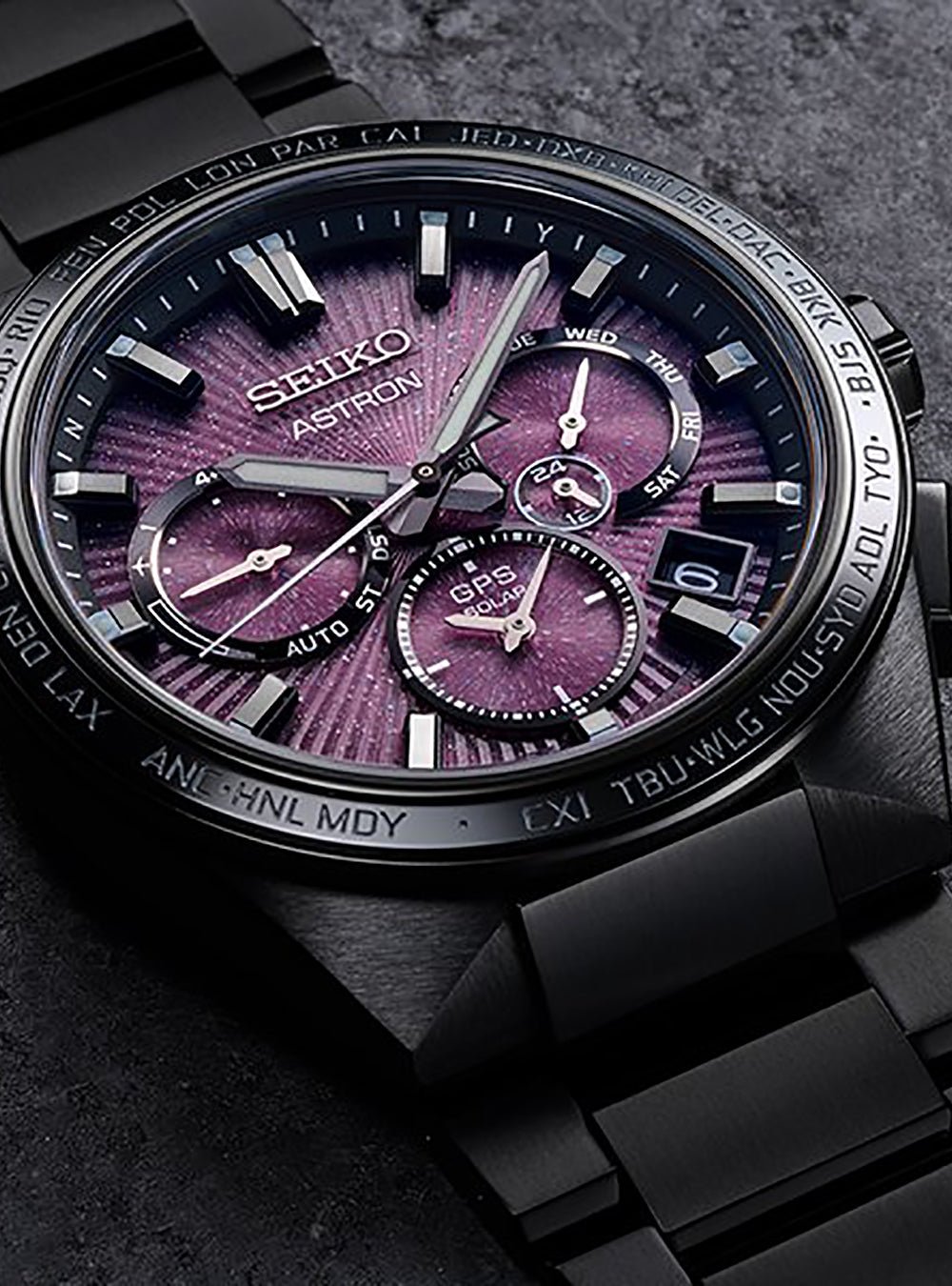 SEIKO ASTRON NEXTER GPS Solar Watch SBXC123 / SSH123 - Japan Made Limited Edition JDM - Perfect for Business Professionals & Luxury Watch Collectors