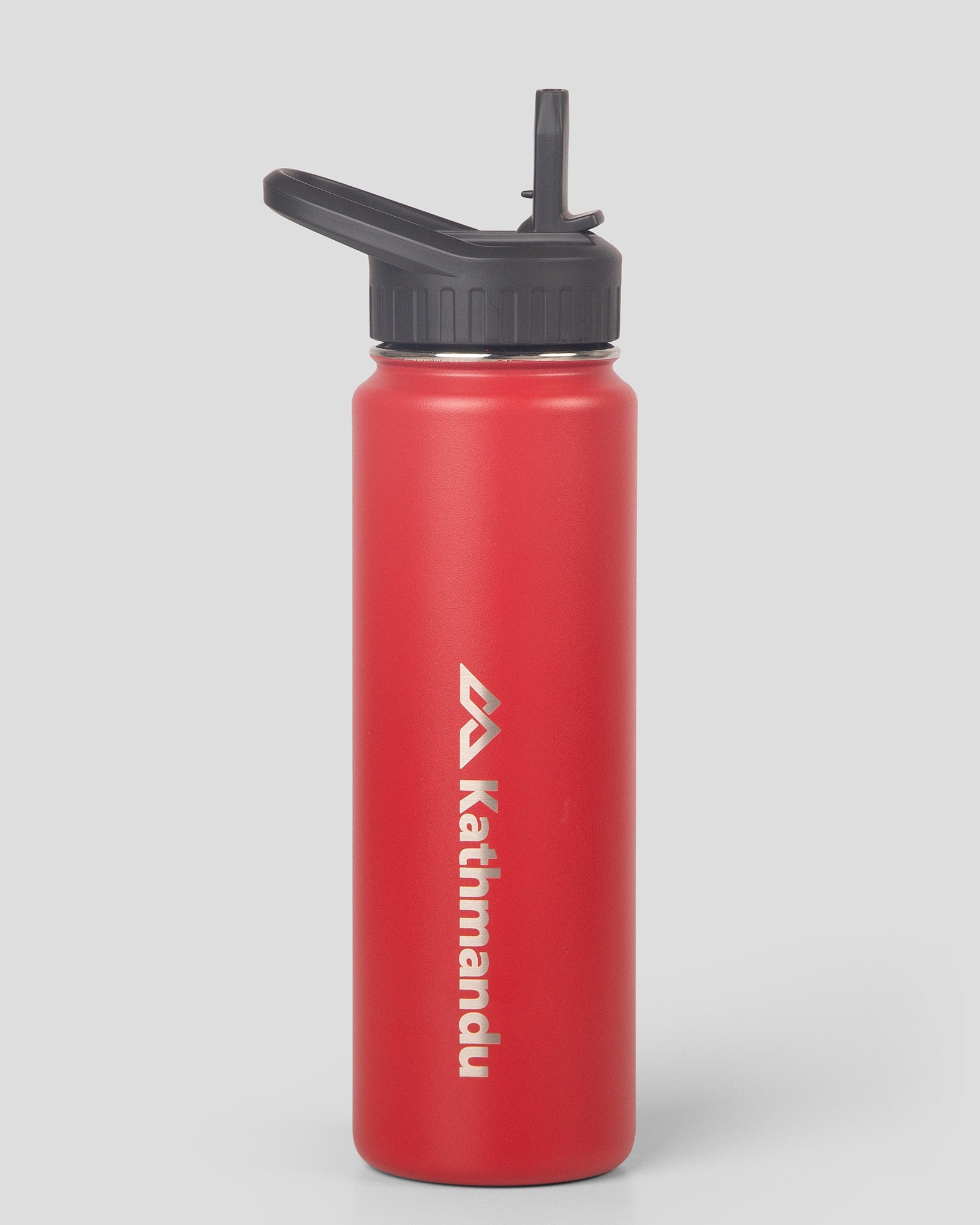Spicy Chilli Pepper Insulated Water Bottle with Straw Lid - 710ml (24oz) Leakproof Stainless Steel Tumbler for Gym, Hiking & Outdoor Activities