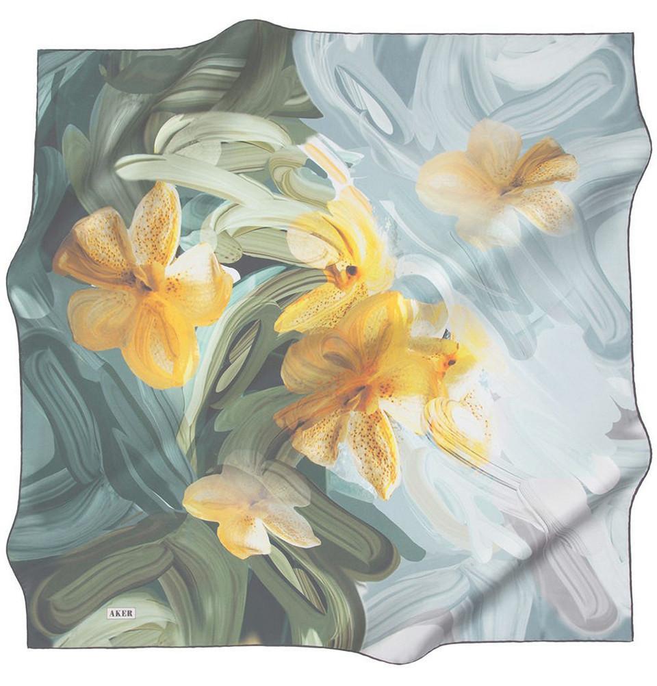 Premium Aker Silk Cotton Square Hijab Scarf - Soft & Breathable Muslim Headscarf for Women (Style 7341 412) - Perfect for Daily Wear, Prayer, and Special Occasions