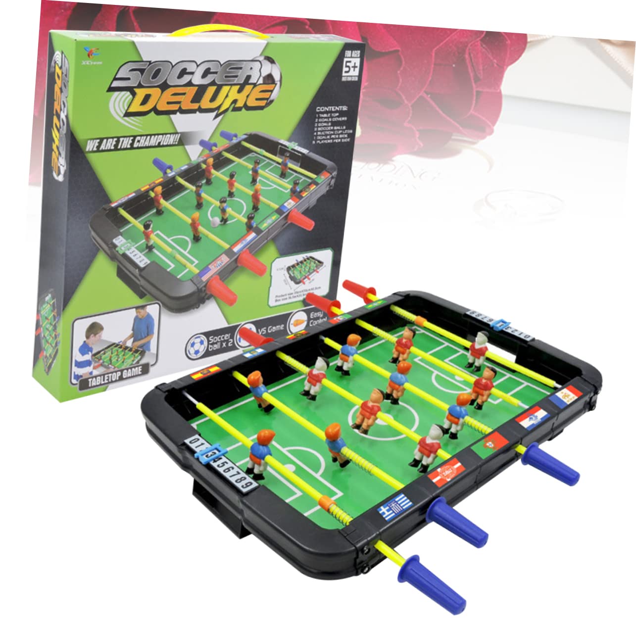 BESPORTBLE Mini Foosball Table Game - Durable Sports Toy for Kids & Family Fun