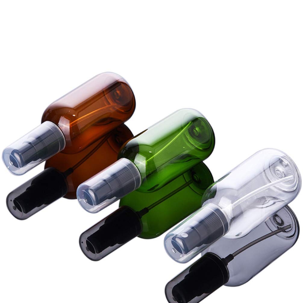 EXCEART 5-Pack Empty Perfume & Mouthwash Spray Bottles - Mini Travel Refillable Fine Mist Sprayer for Hair, Water, Medical, Wine - Perfect for Travel, Gym, Salon & Home Use